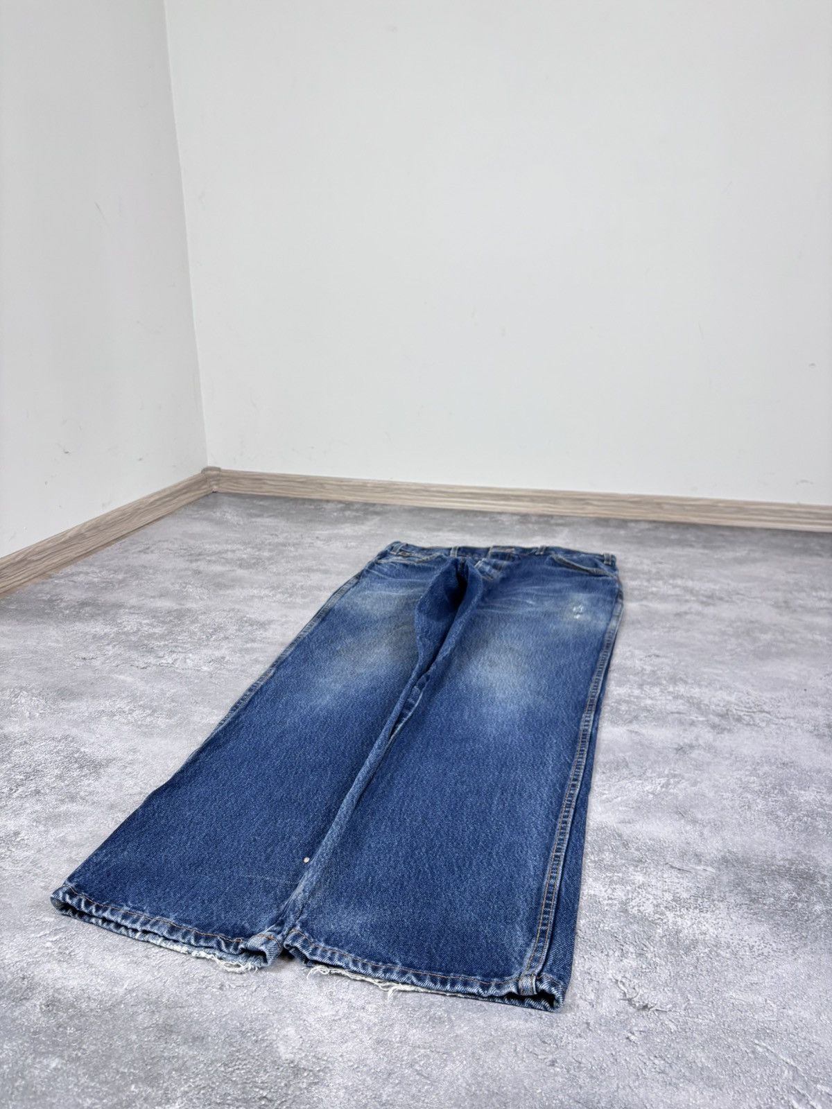 Dickies Vintage Dickies Work Faded Blue Denim Jeans 9393 RNB Size US 36 / EU 52 - 11 Thumbnail