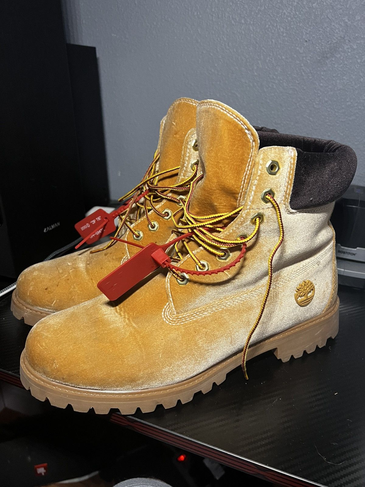 Off White Timberland Grailed