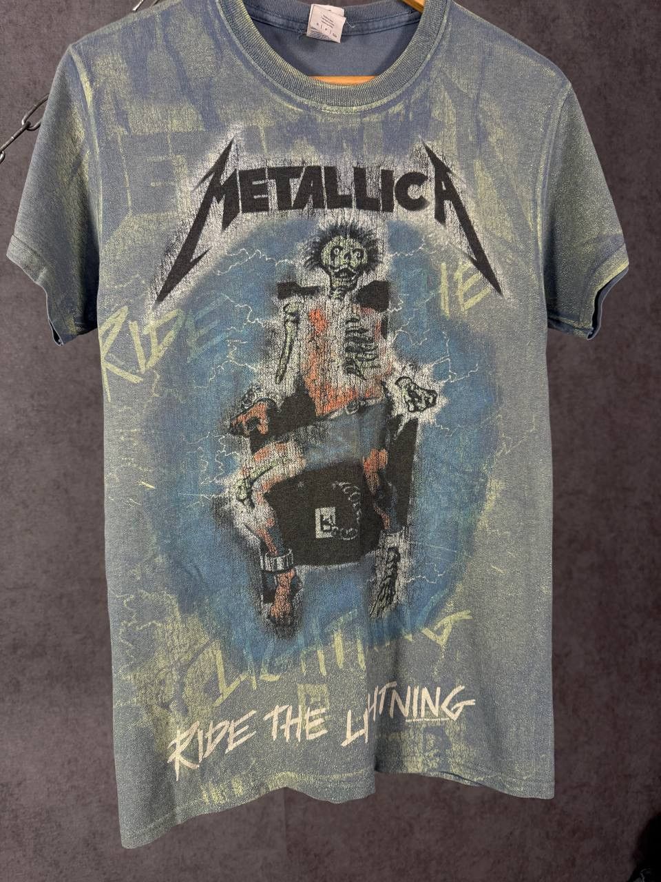 Metallica Metallica rock overprinted band tee Size US S / EU 44-46 / 1 - 4 Thumbnail