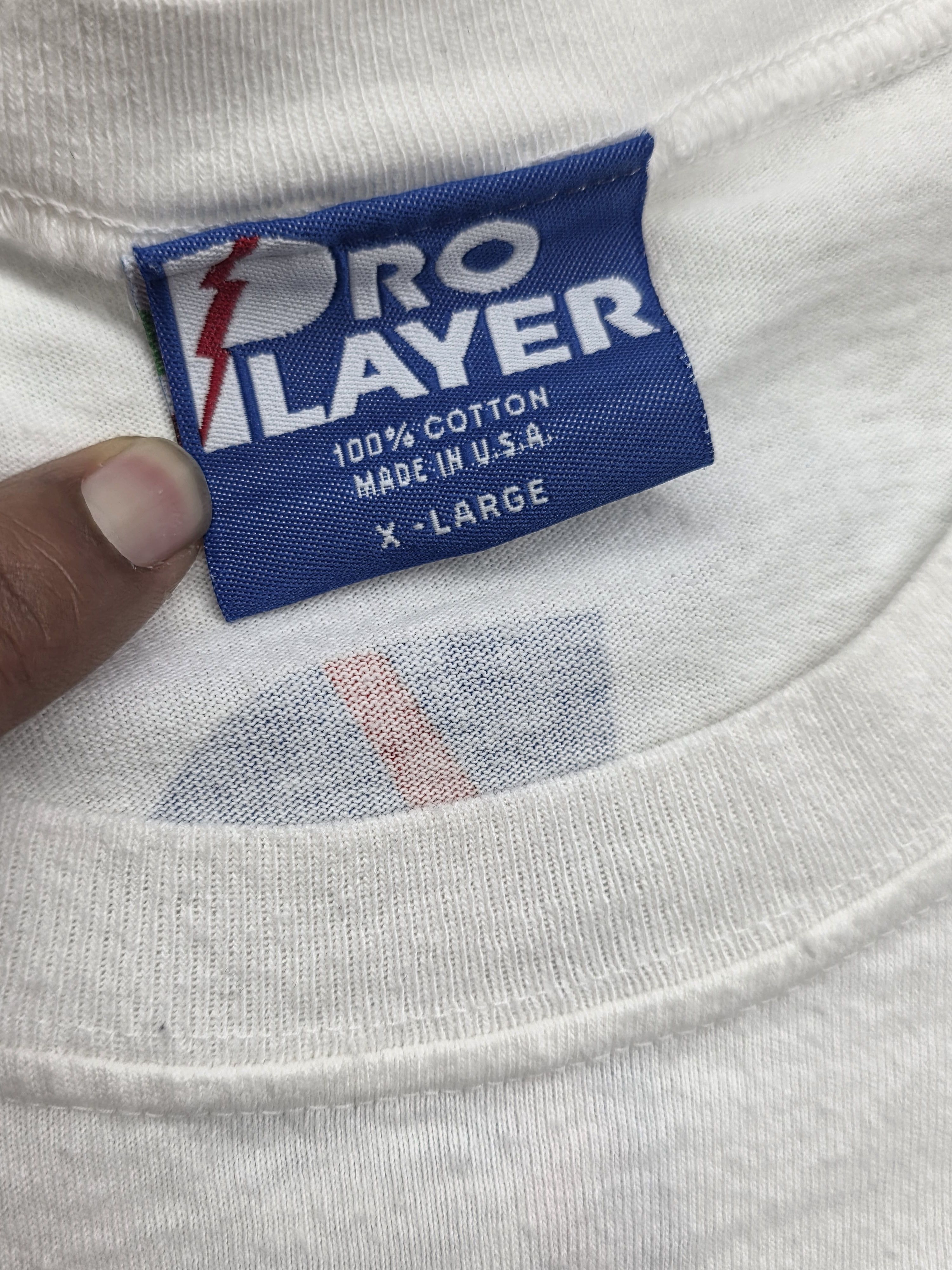 Pro Player Vintage 1995 New York Giants Pro Player T-Shirt Size XL Size US XL / EU 56 / 4 - 2 Thumbnail