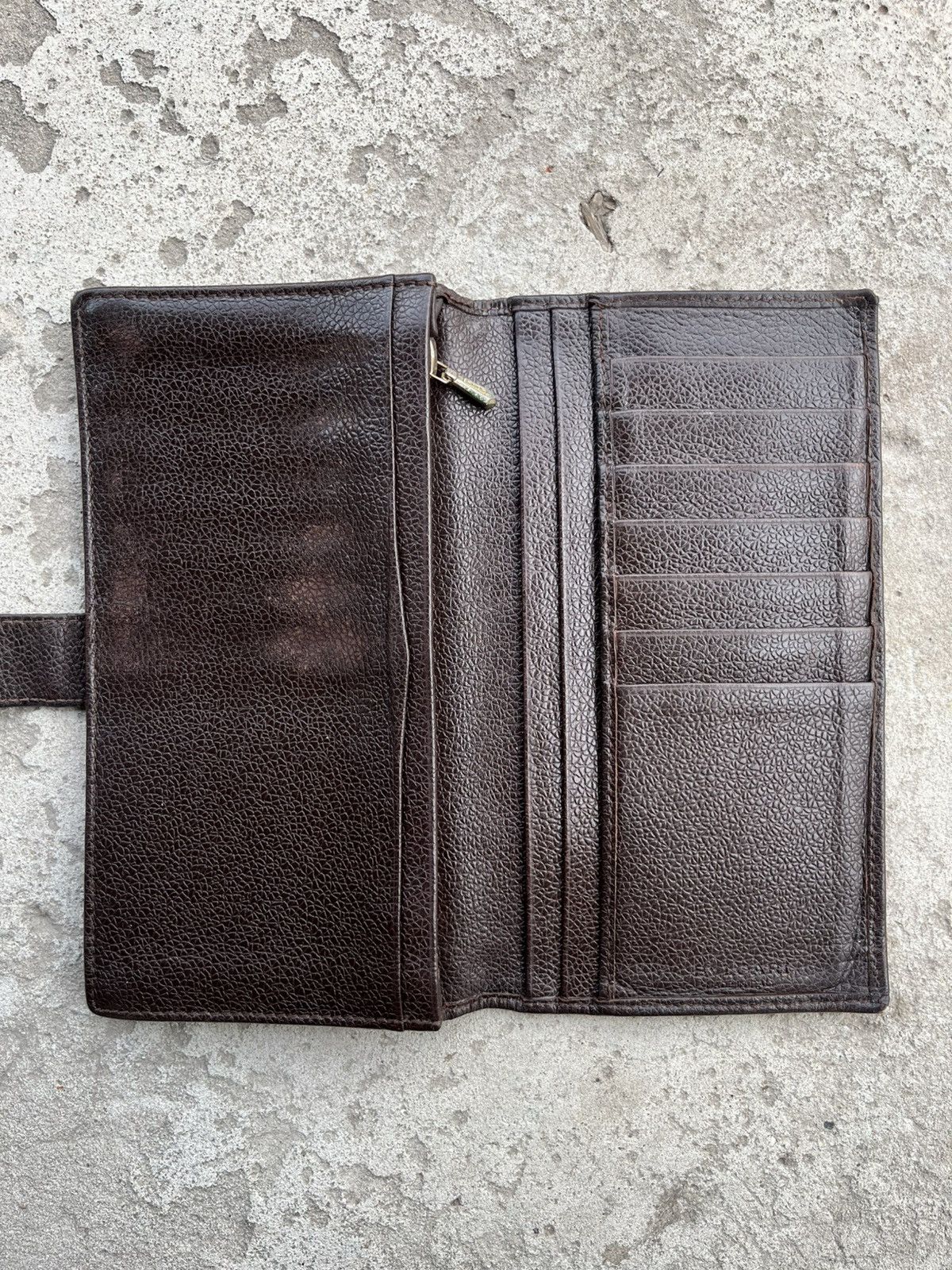 Bvlgari Vintage Bvlgari Big Logo Leather Wallet Case Clutch Holder Size ONE SIZE - 5 Thumbnail