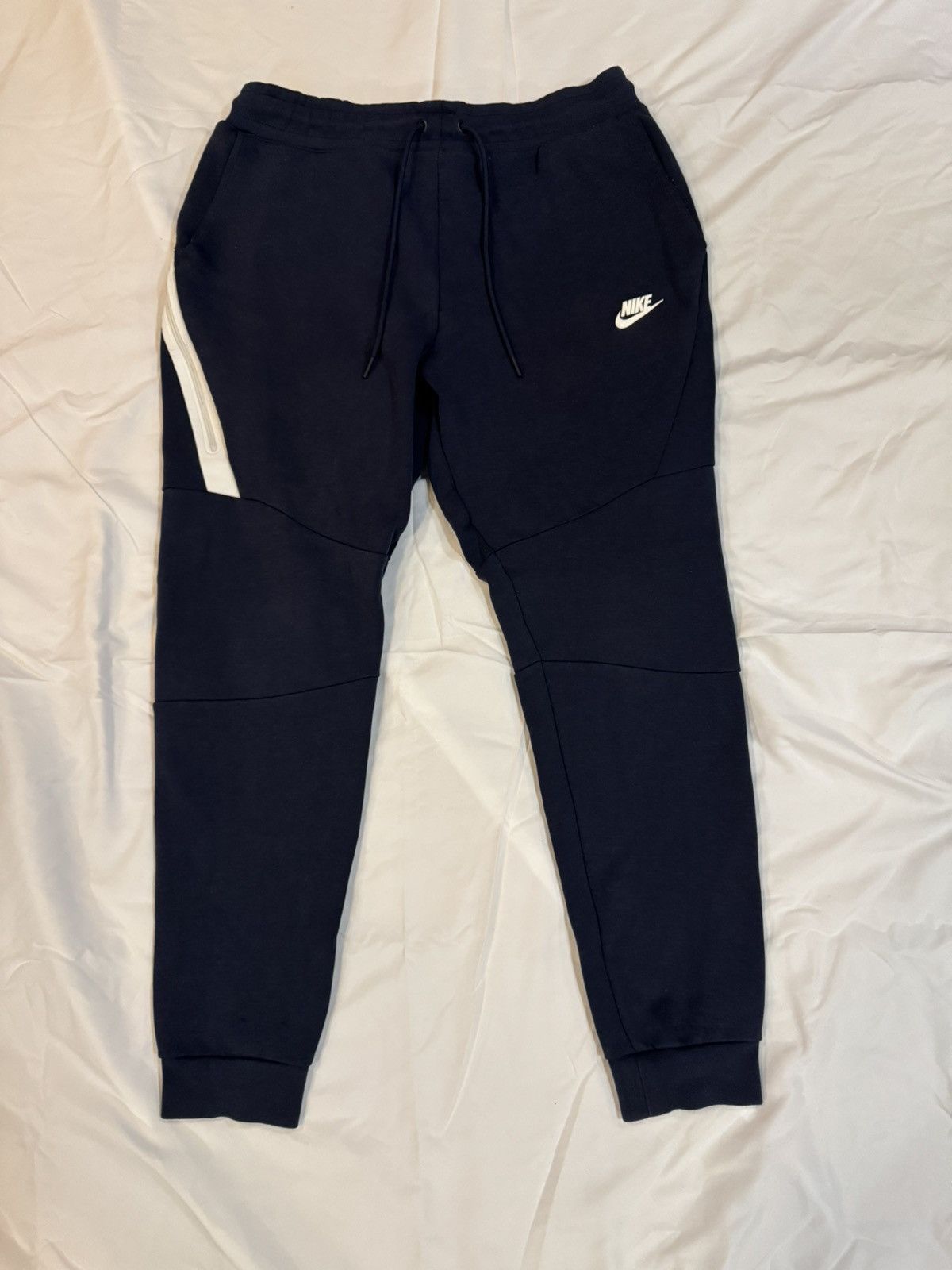 Nike Nike Navy Blue Tech Pants Size US 32 / EU 48 - 1 Thumbnail
