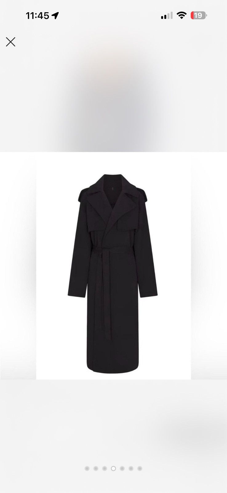 SKIMS Skims trenchcoat Size S / US 4 / IT 40 - 4 Thumbnail