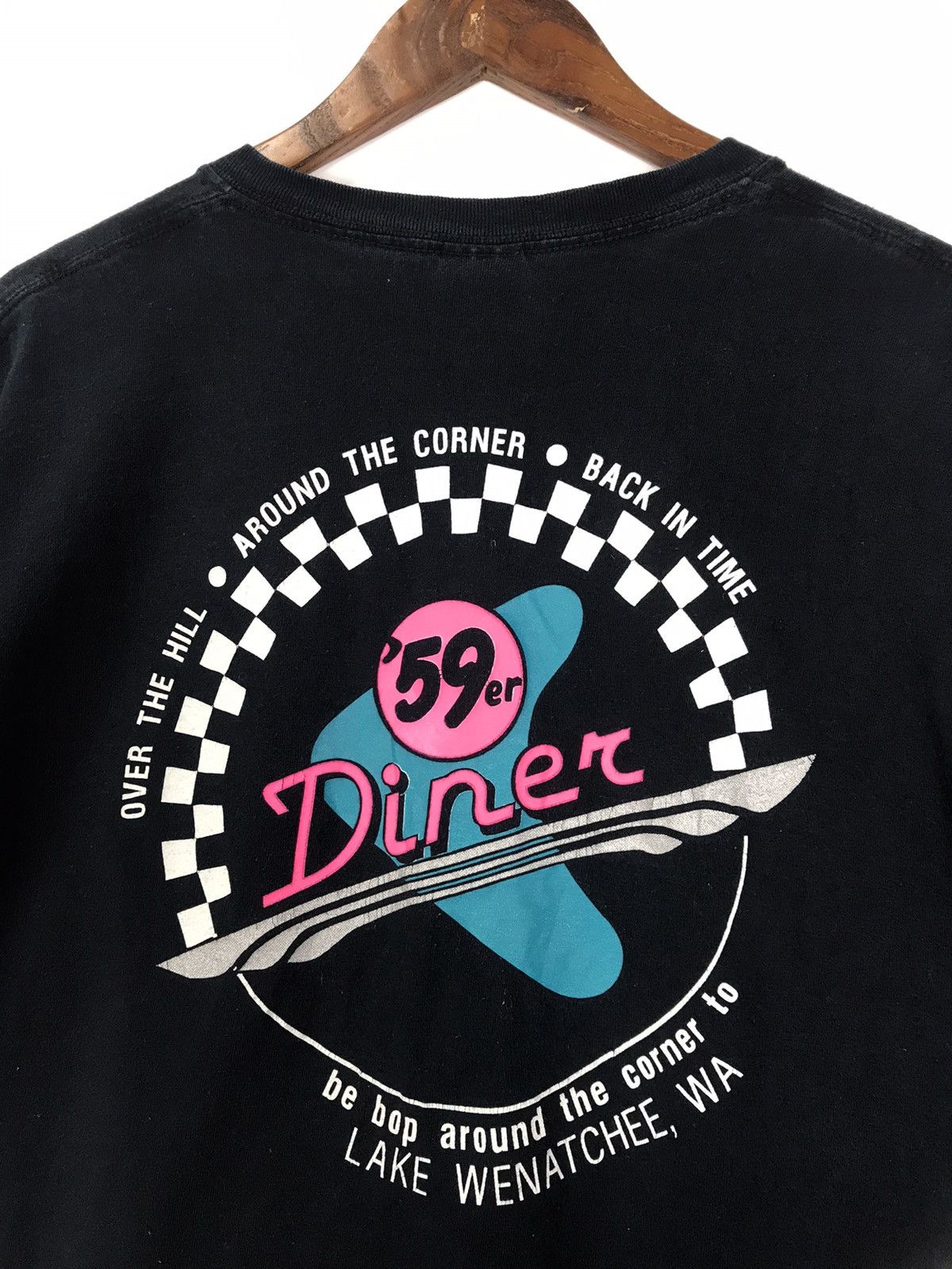 Vintage Vintage 59er Diner T-shirt Size US L / EU 52-54 / 3 - 3 Thumbnail