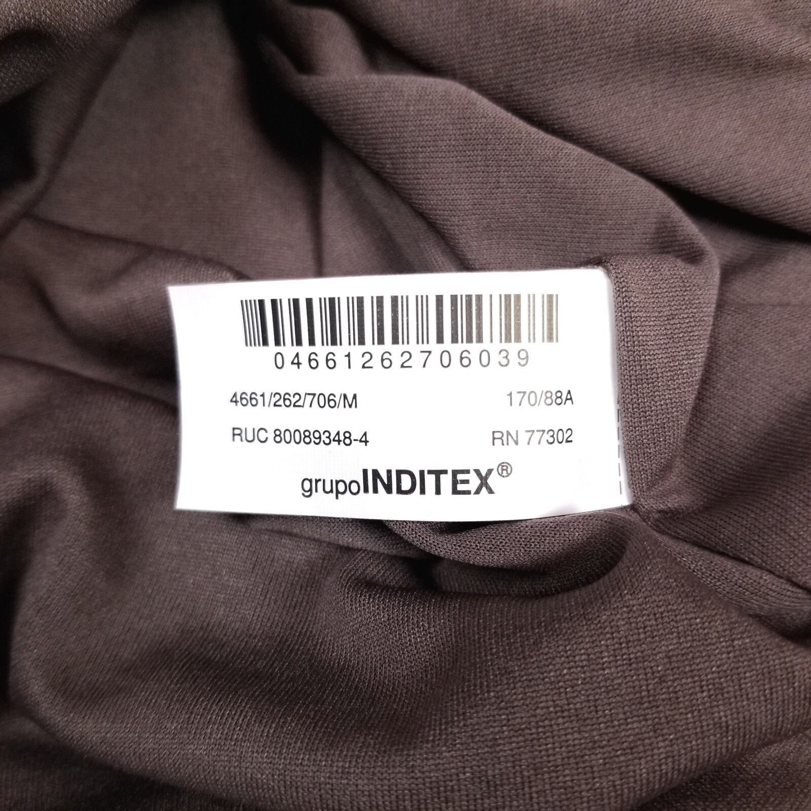 Zara Zara Draped Knit Dress Mocha Brown Sz Medium Size M / US 6-8 / IT 42-44 - 9 Thumbnail
