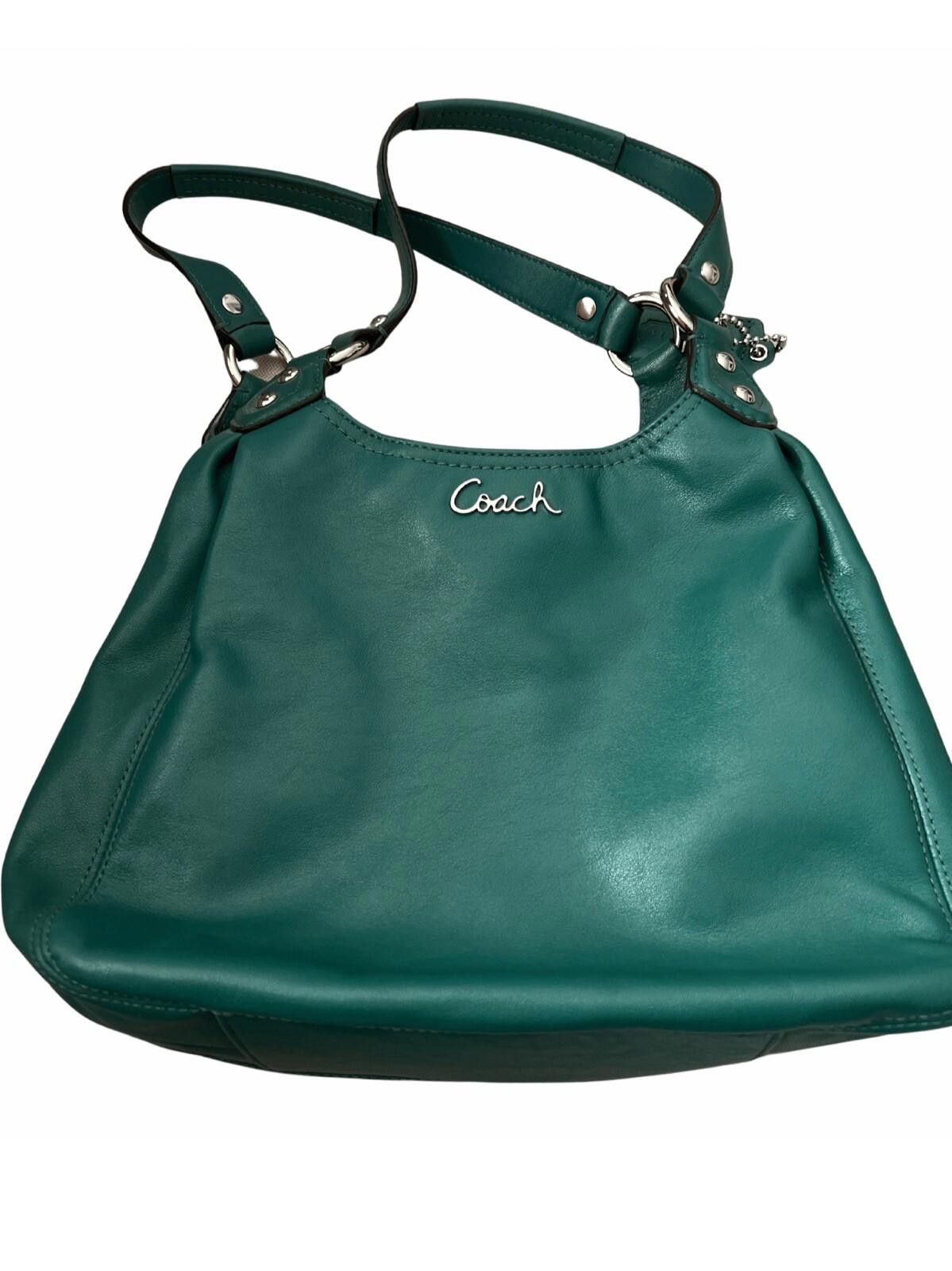 Coach Coach Ashely Carryall Purse Navy Or Green Size ONE SIZE - 3 Thumbnail