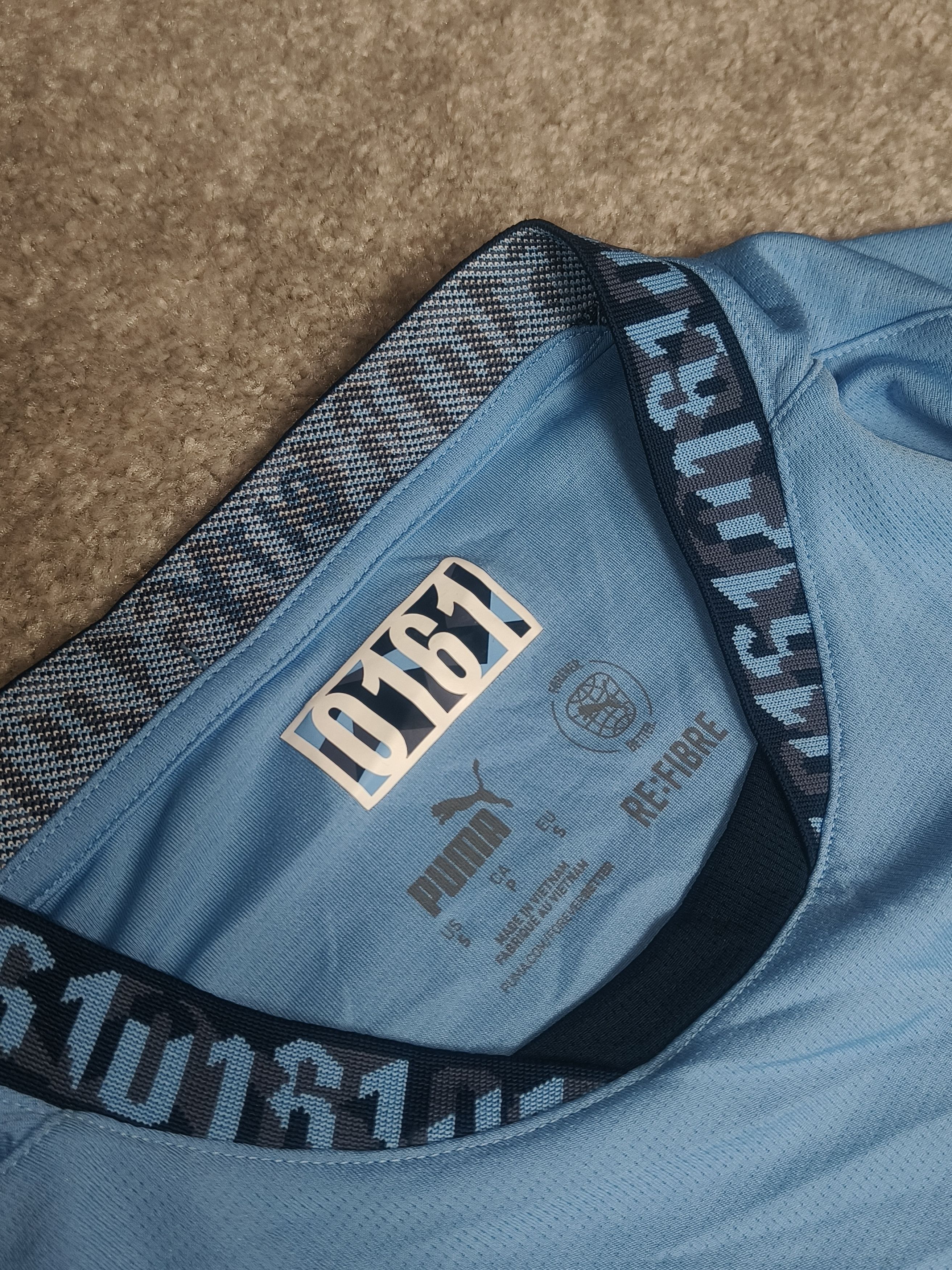 Puma Manchester City 2024/25 Home Player's Edition Jersey Shirt Size US S / EU 44-46 / 1 - 3 Thumbnail