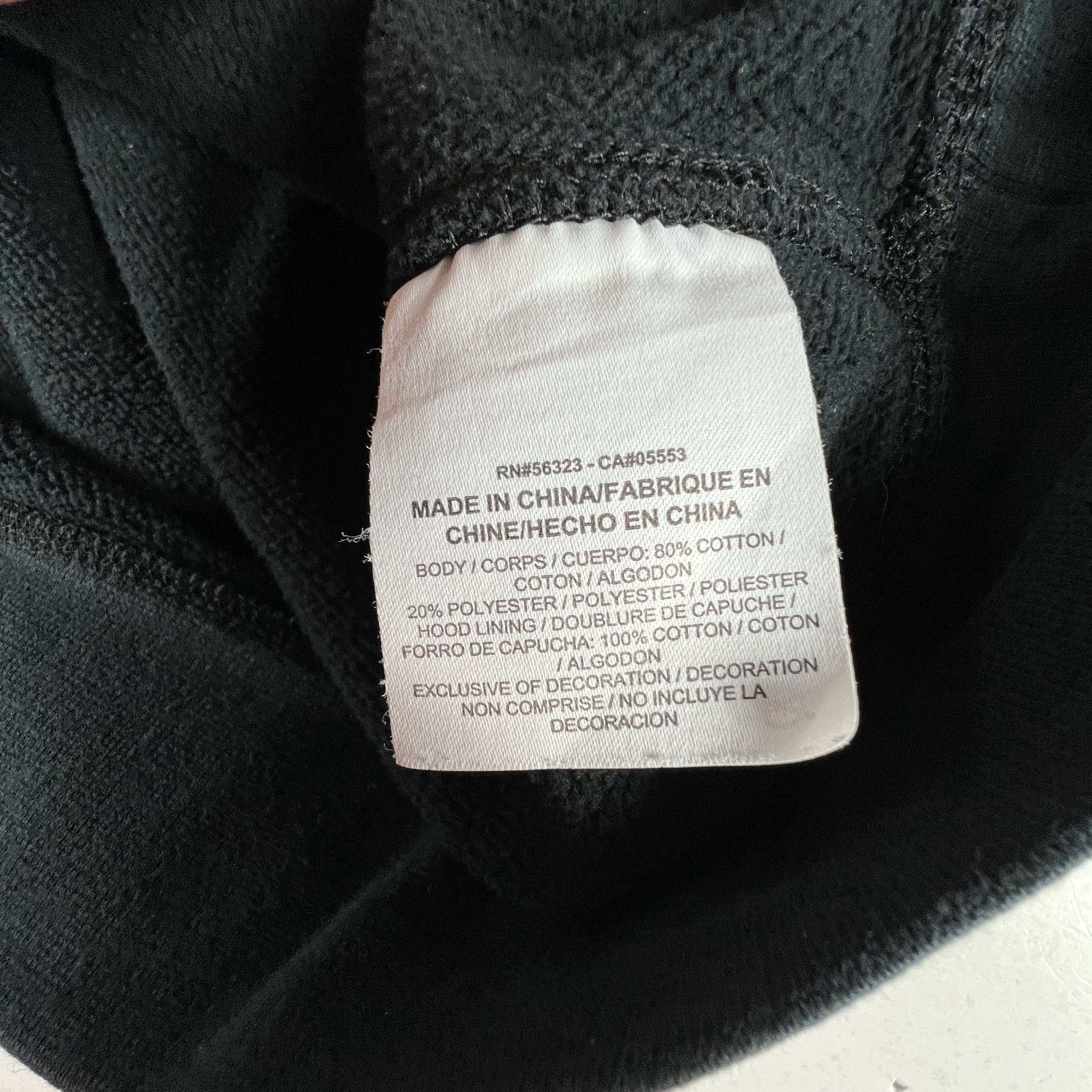 Nike Nike Sweatshirt Black Faded Swoosh Logo Pullover Hoodie Size US XL / EU 56 / 4 - 9 Thumbnail