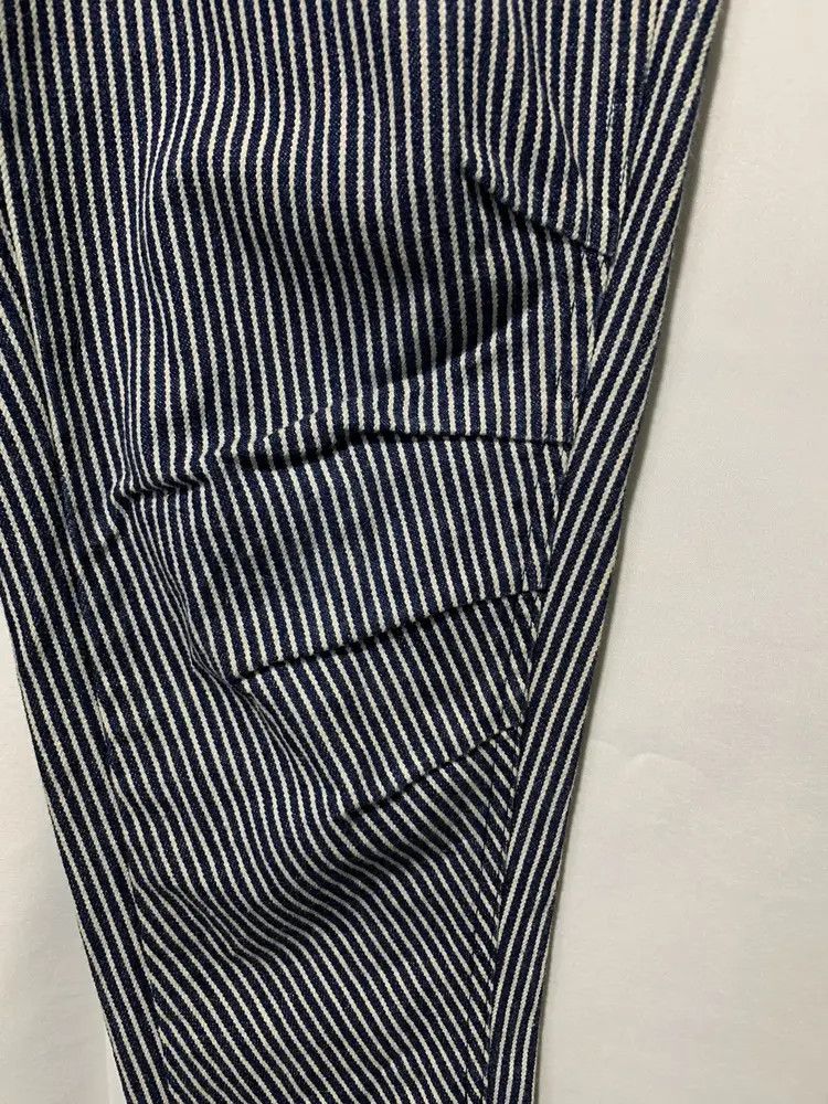 Issey Miyake Vintage Issey Miyake hickory stripe balloon denim pants Size 24" / US 00 / IT 34 - 3 Thumbnail