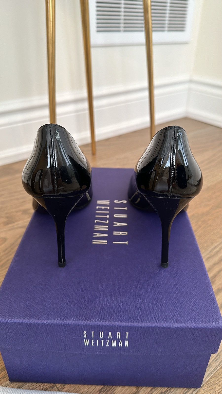 Stuart Weitzman Women’s Stuart Weitzman black heels Size US 6.5 / IT 36.5 - 5 Thumbnail