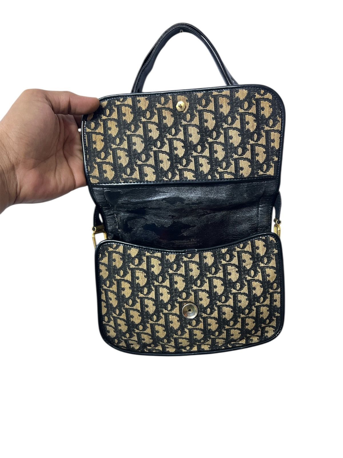 Christian Dior Monsieur VINTAGE CHRISTIAN DIOR TROTTER SHOULDER BAG Size ONE SIZE - 4 Thumbnail