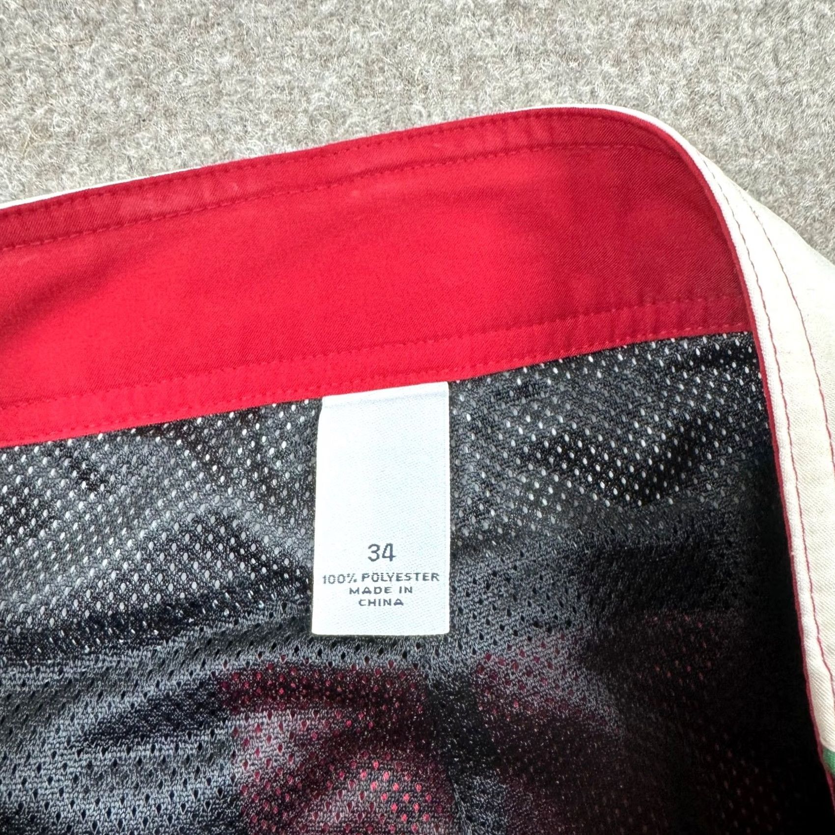 Roundtree & Yorke First Wave Board Shorts Men 34 Red Lightweight Performance Adult Swim Trunk Beach Surfing Size US 34 / EU 50 - 2 Thumbnail