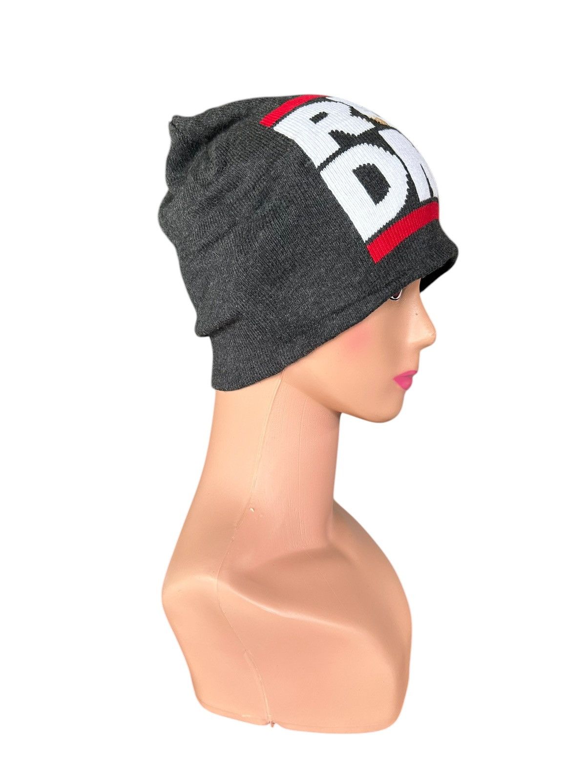 Japanese Brand × Kapital × Vintage RUN DMC Big Logo Beanie hats Size ONE SIZE - 2 Thumbnail