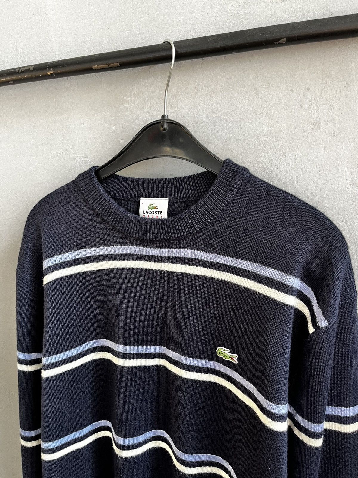 Lacoste × Vintage Lacoste sweater vintage Size US L / EU 52-54 / 3 - 3 Thumbnail