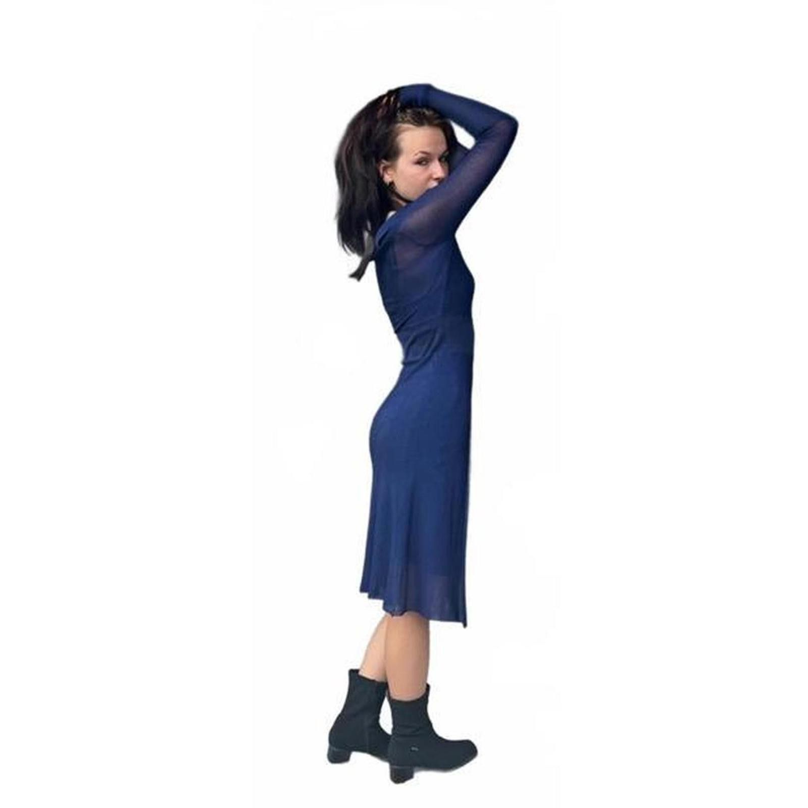 Jacquemus Jacquemus XS Loose Knit Collared Deep V-Neck Dress Size XS / US 0-2 / IT 36-38 - 6 Thumbnail