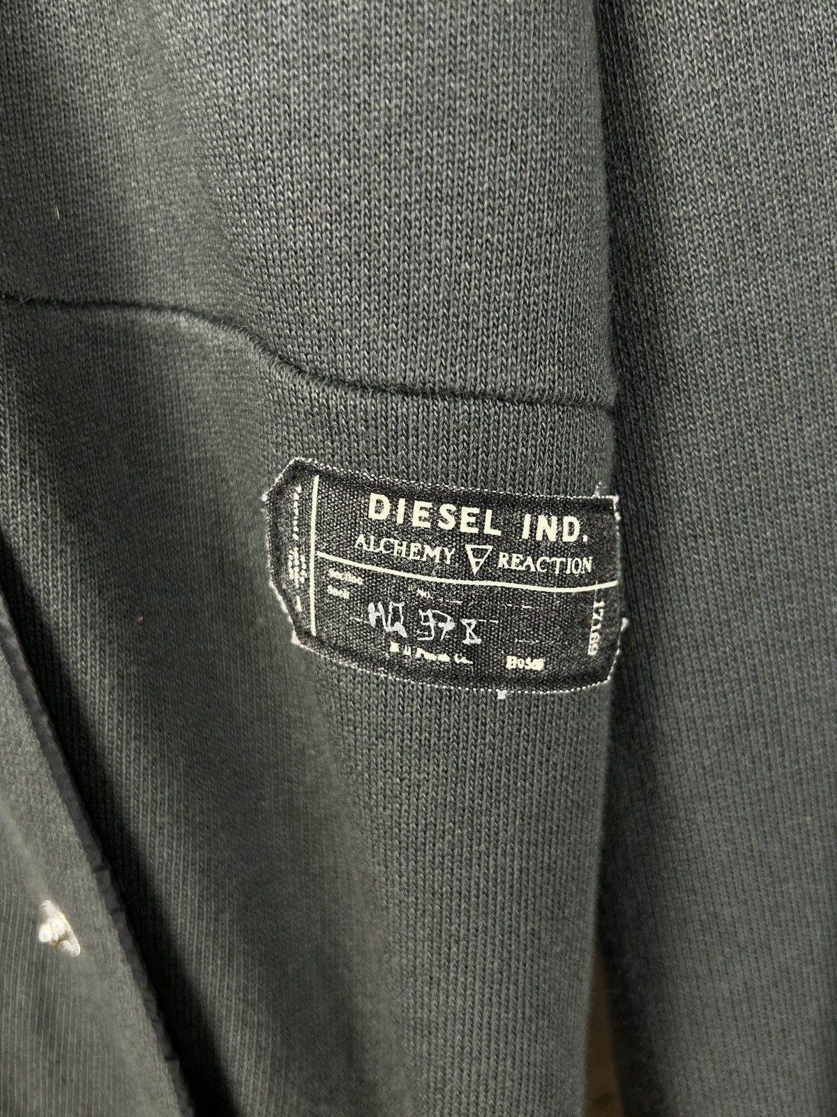 Diesel 00s Archive Diesel Alchemy Reaction 2 In 1 Hoodie Jacket M Size US L / EU 52-54 / 3 - 3 Thumbnail