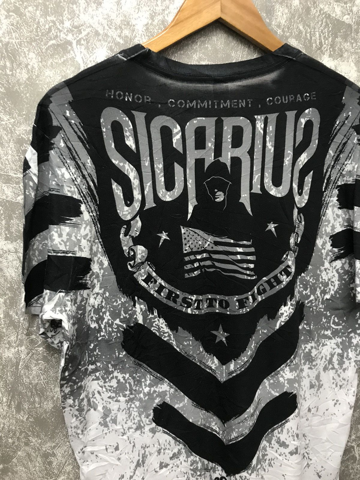 Affliction × Ed Hardy × Southpole Affliction Southpole Eagle Y2K Graphic Tee Size US L / EU 52-54 / 3 - 5 Thumbnail