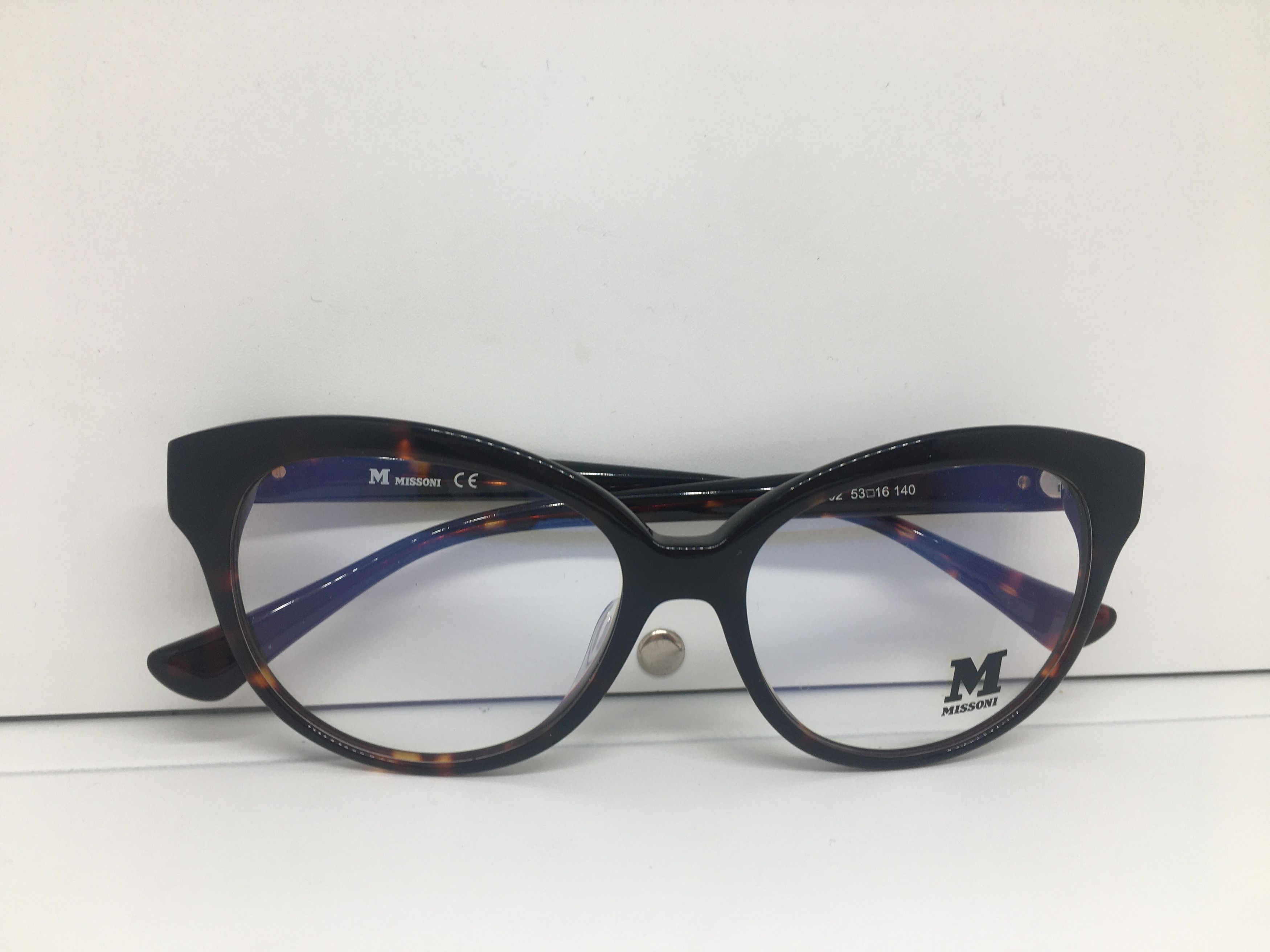 Missoni MISSONI MM158V02 Cat Eye Eyeglasses Frame Size ONE SIZE - 8 Thumbnail