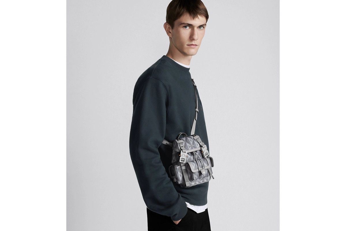Dior o1bcso1str0226 Size :OS/ Hit the Road Backpack in Grey Size ONE SIZE - 7 Thumbnail