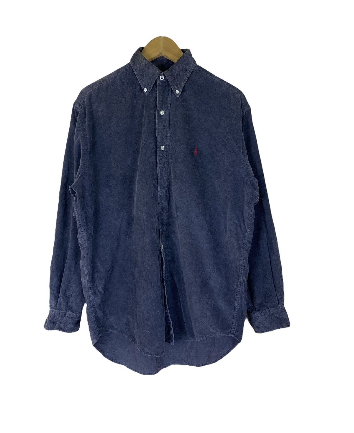 Polo Ralph Lauren Vintage Ralph Lauren Corduroy Long Sleeve Shirt Size US S / EU 44-46 / 1 - 1 Thumbnail