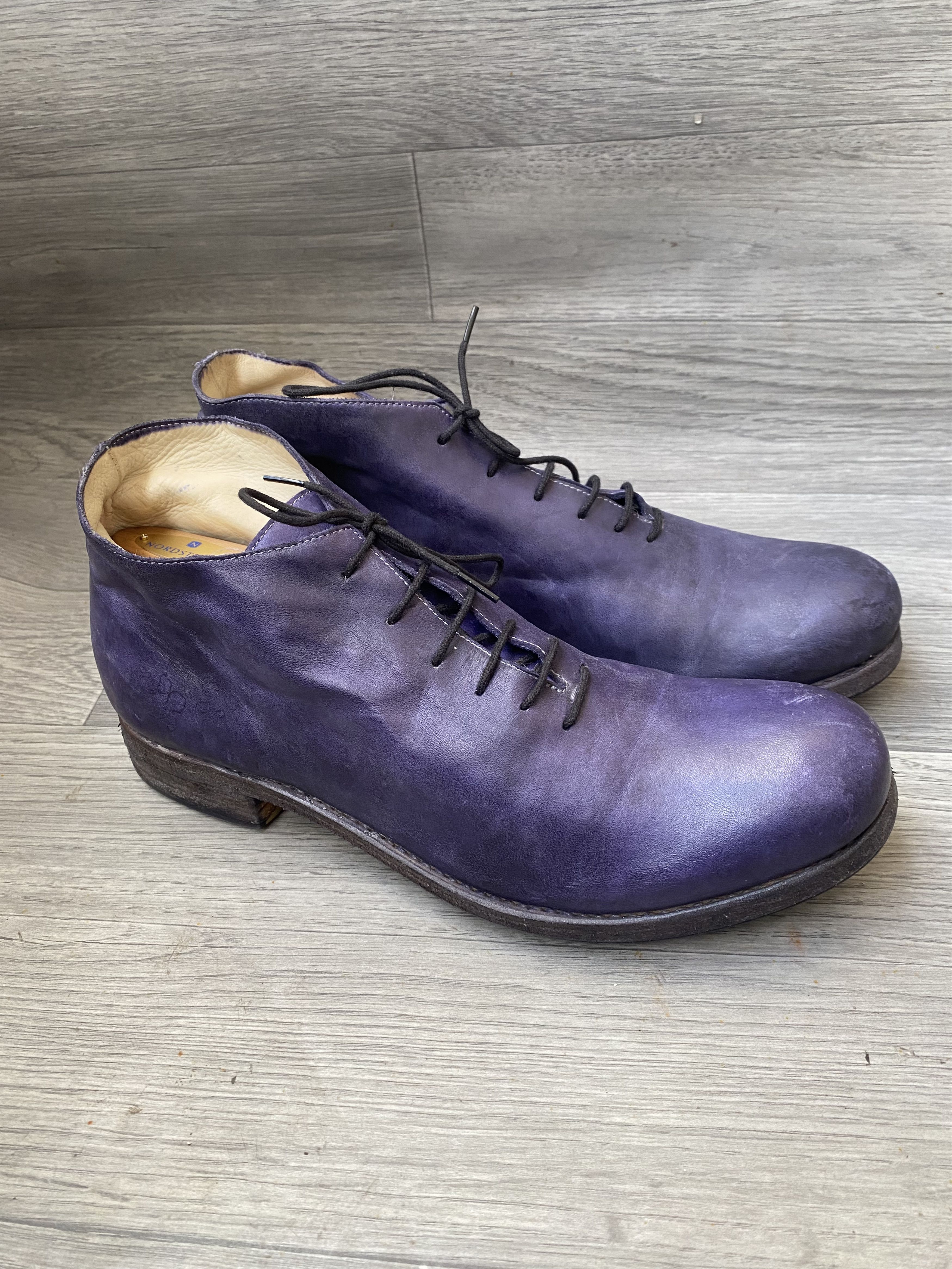A1923 Augasta Dicianno Veventitre horse purple sz 43 Size US 9 / EU 42 - 8 Thumbnail