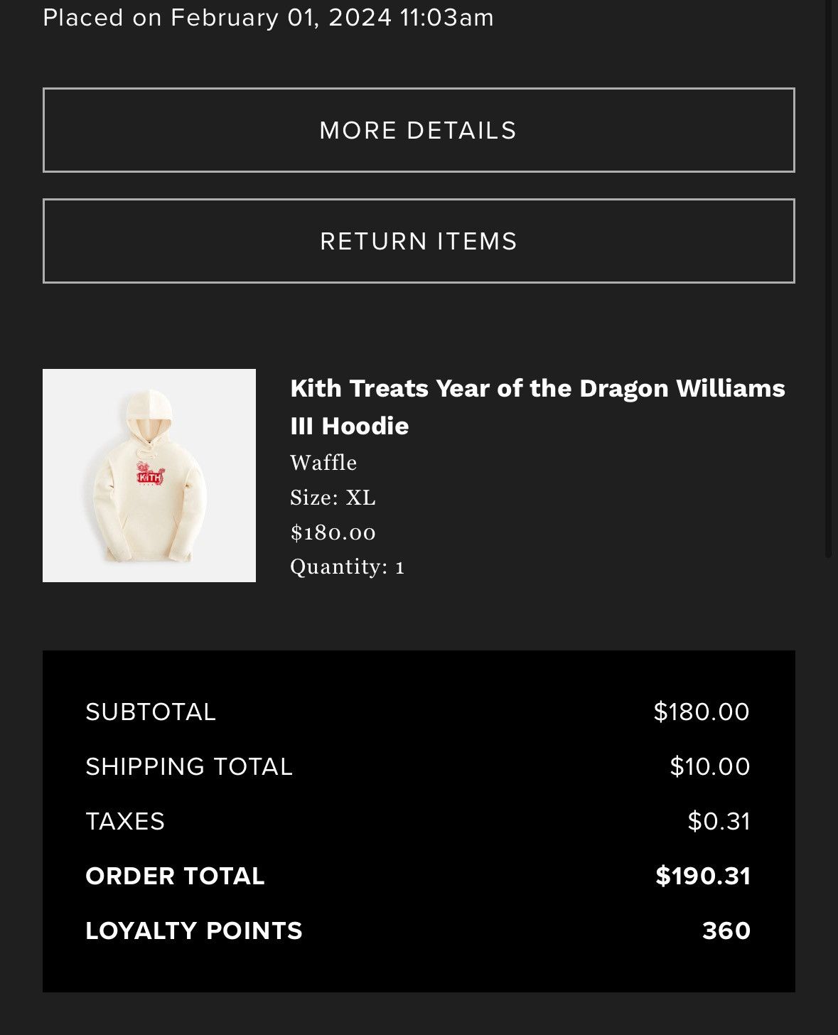 Kith Kith Treats Year of the Dragon Williams III Hoodie Size US L / EU 52-54 / 3 - 4 Thumbnail