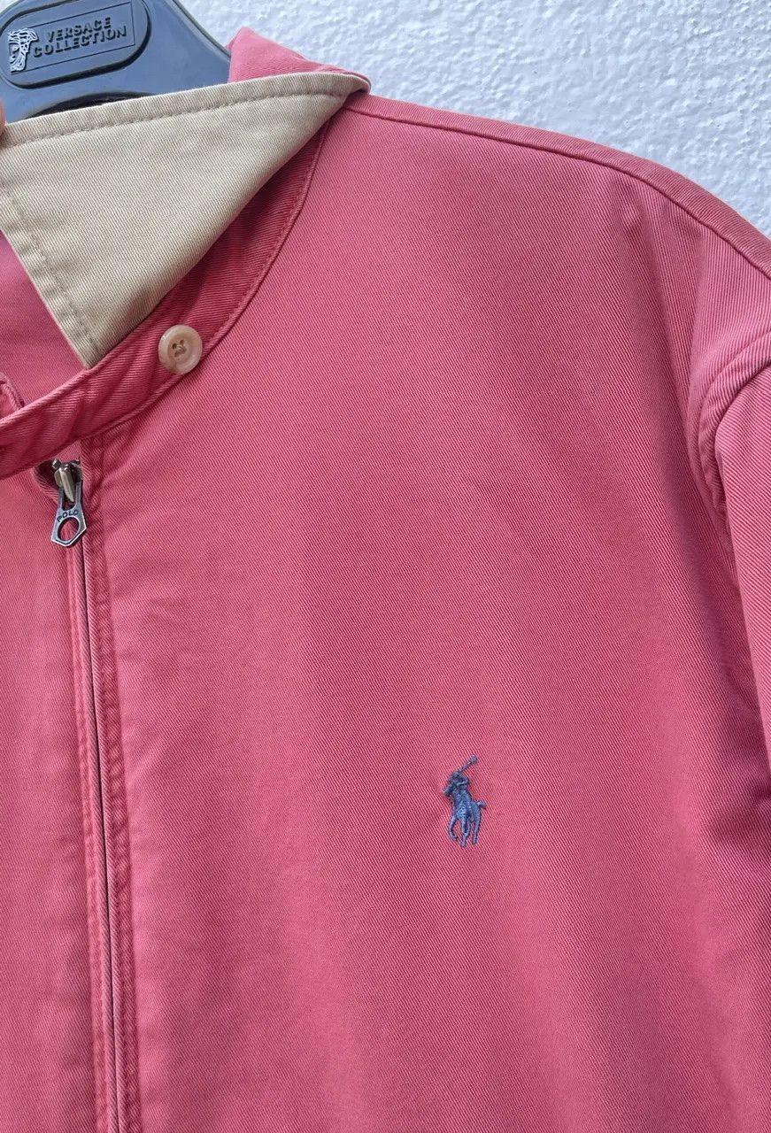 Polo Ralph Lauren 🔥 pink salmon bomber jacket size L polo Ralph Lauren Size US L / EU 52-54 / 3 - 11 Thumbnail