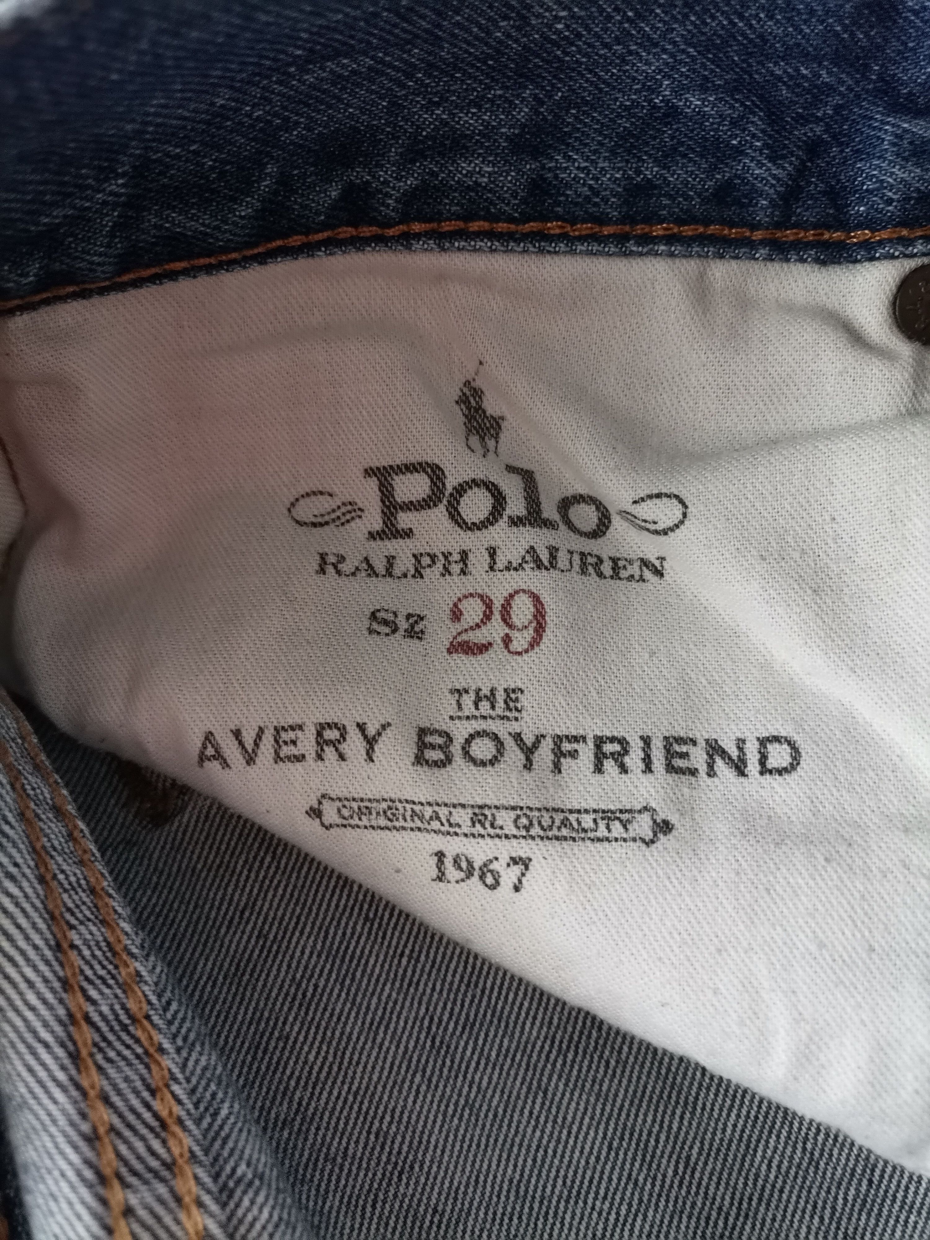 Polo Ralph Lauren Polo Ralph Lauren Women's Avery Boyfriend Jeans Size 31" - 6 Thumbnail