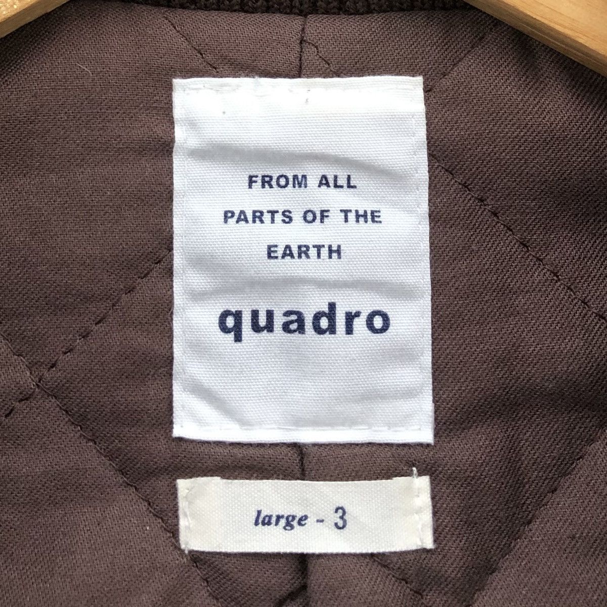 Japanese Brand QUADRO JAPAN All Part Of The Earth Canvas Outer Chore Jacket Size US M / EU 48-50 / 2 - 18 Thumbnail
