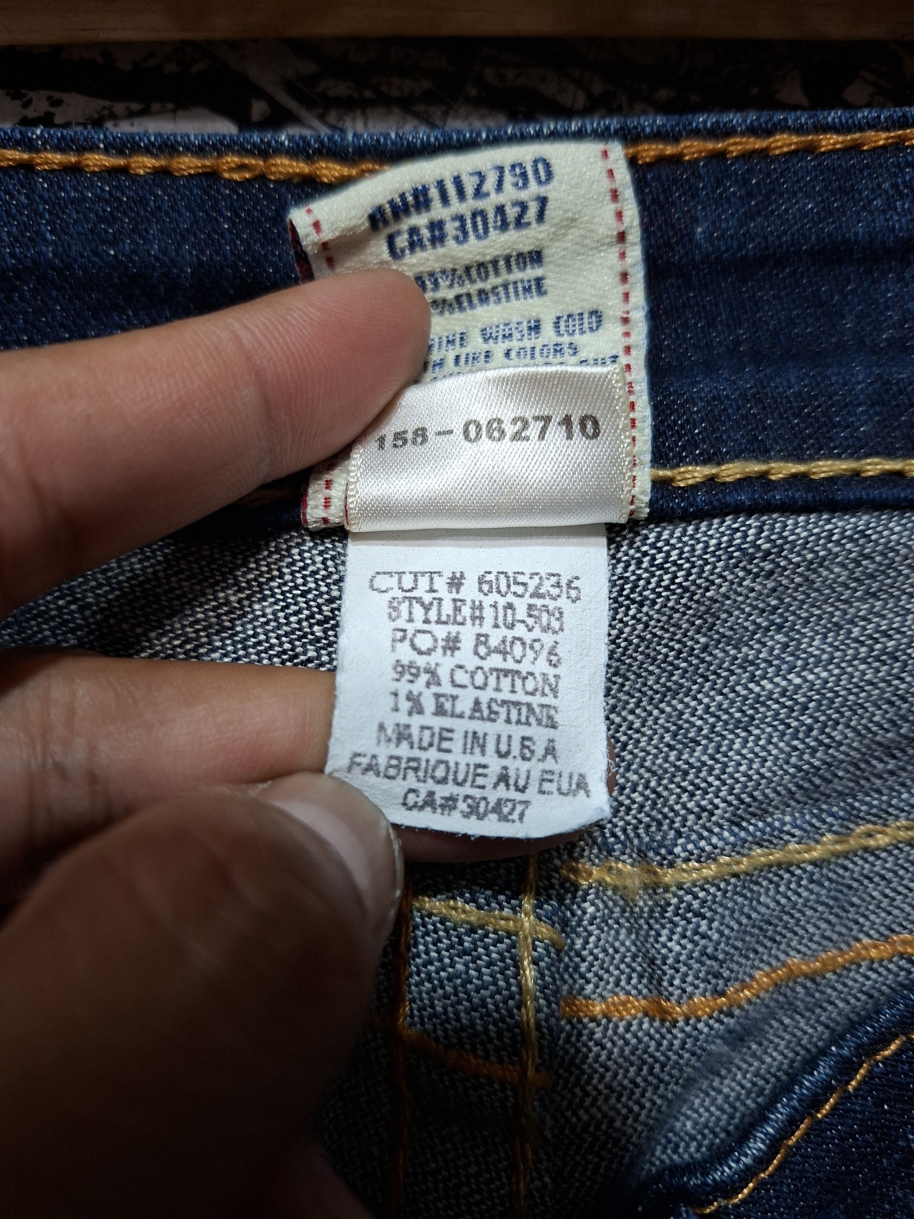 True Religion VINTAGE TRUE RELIGION JOEY FLARE JEANS Size 30" / US 8 / IT 44 - 11 Thumbnail