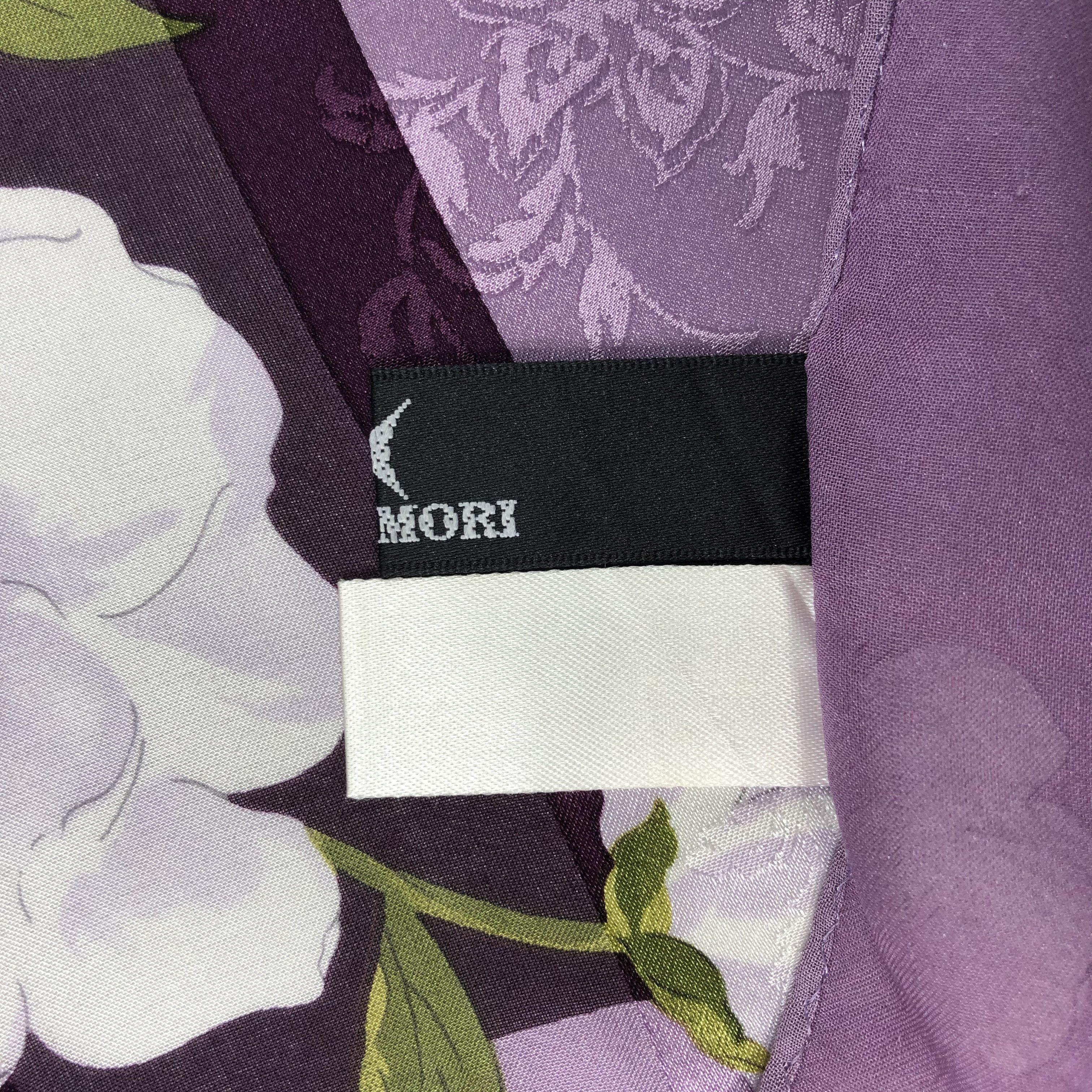 Hanae Mori Vintage Hanae Mori Silk Scarf Size ONE SIZE - 7 Thumbnail