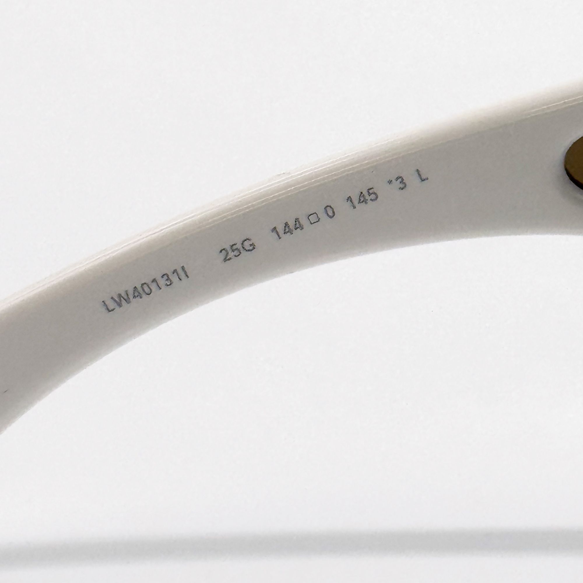 Loewe NEW LOEWE SUNGLASSES LW40131I 25G WHITE UNISEX EYEWEAR LOEWE Size ONE SIZE - 11 Thumbnail