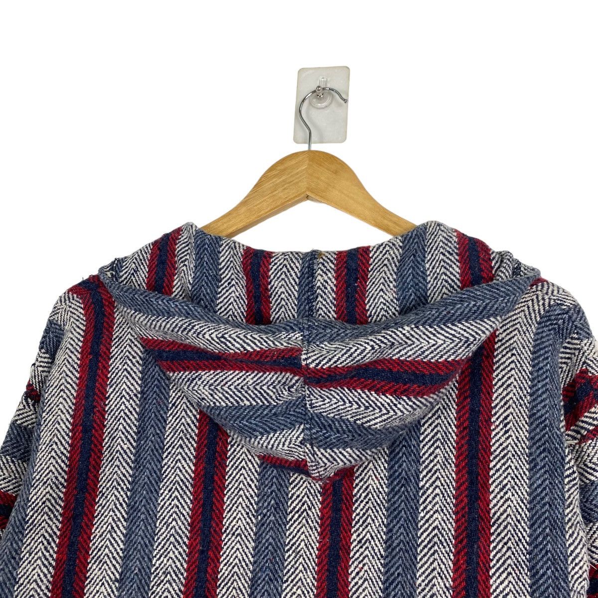 Vintage Salgado stripped baja hoodie unisex Size US S / EU 44-46 / 1 - 8 Thumbnail