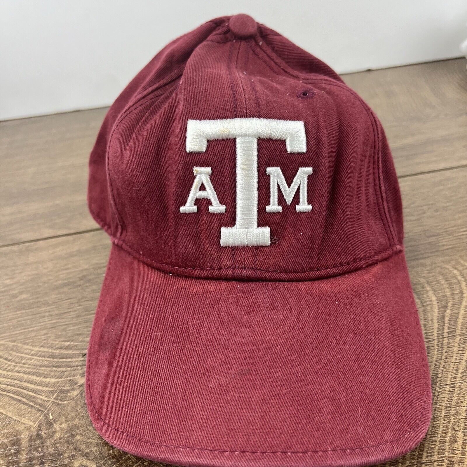 New Era Texas A&M Aggies Hat New Era Red Maroon Adjustable Hat Red H Size ONE SIZE - 3 Thumbnail