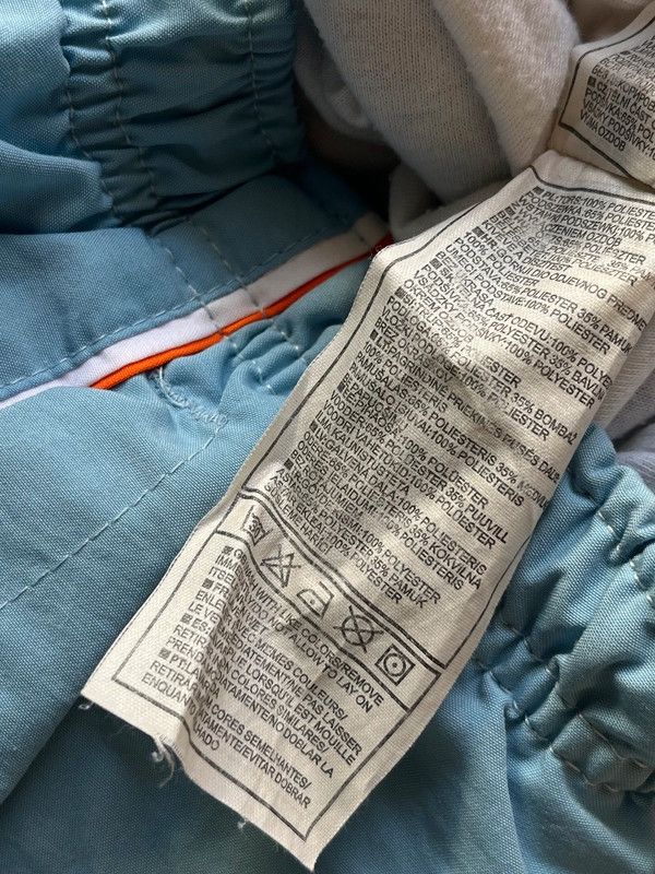 Nike OG Nike Sz M Baby Blue Track Pants Vintage 2004 Rare Baggy Size US 33 - 9 Thumbnail