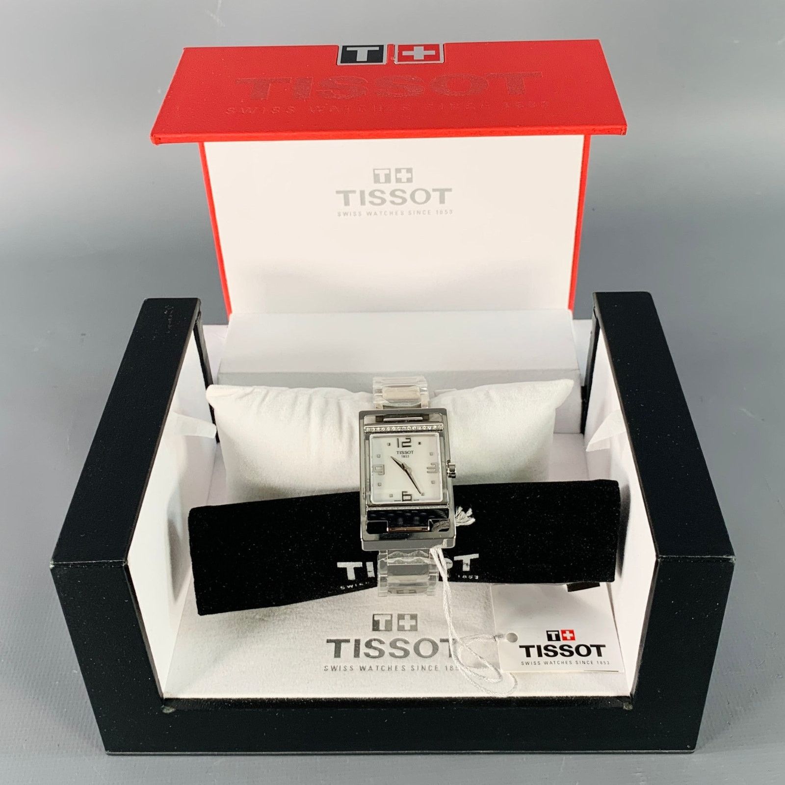 Tissot TISSOT Silver Chain Link Metal Women's Watch Size ONE SIZE - 2 Thumbnail