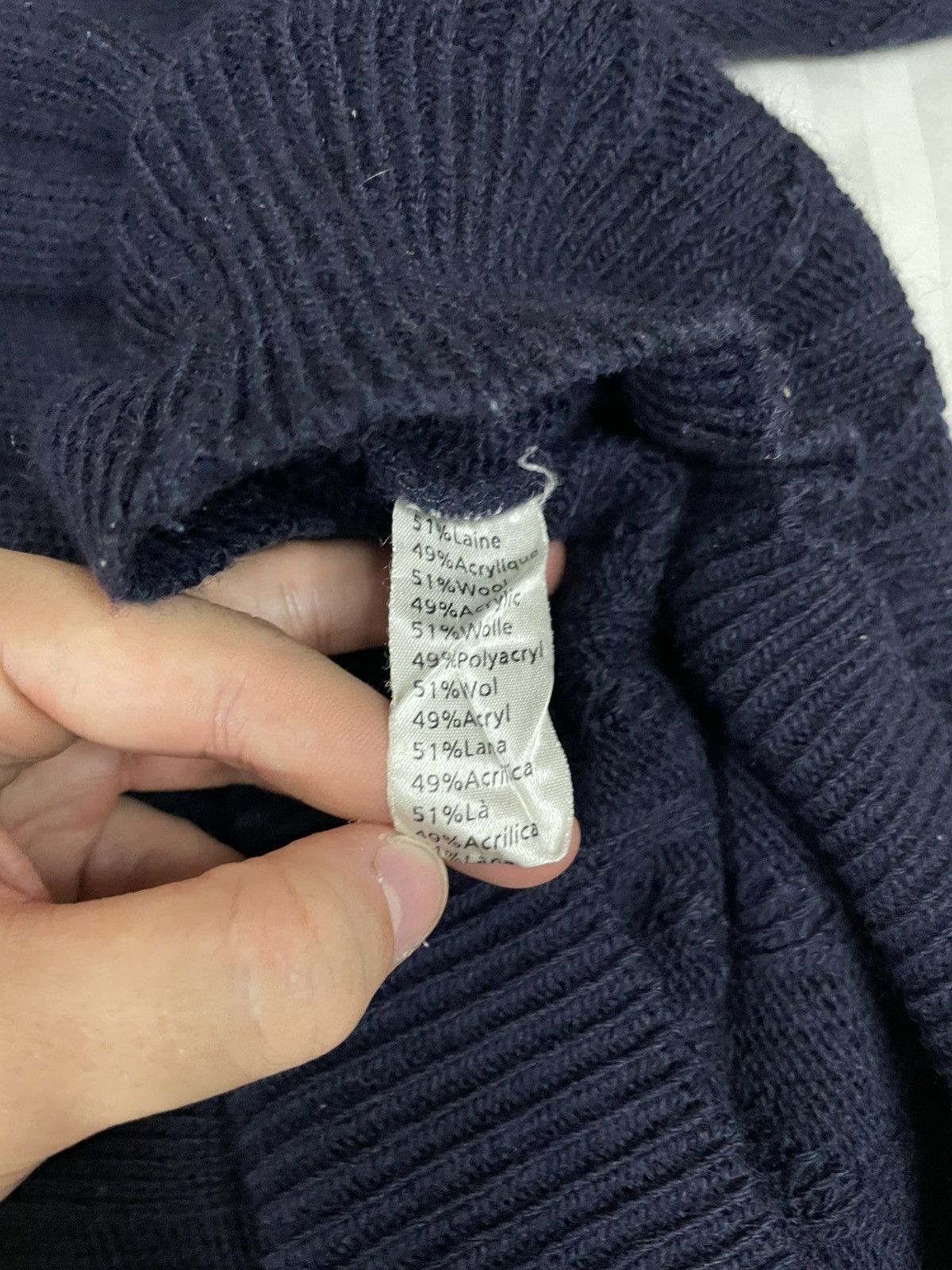Lacoste Vintage Rare Archive Lacoste Patterned Knight Sweater Size US XL / EU 56 / 4 - 11 Thumbnail