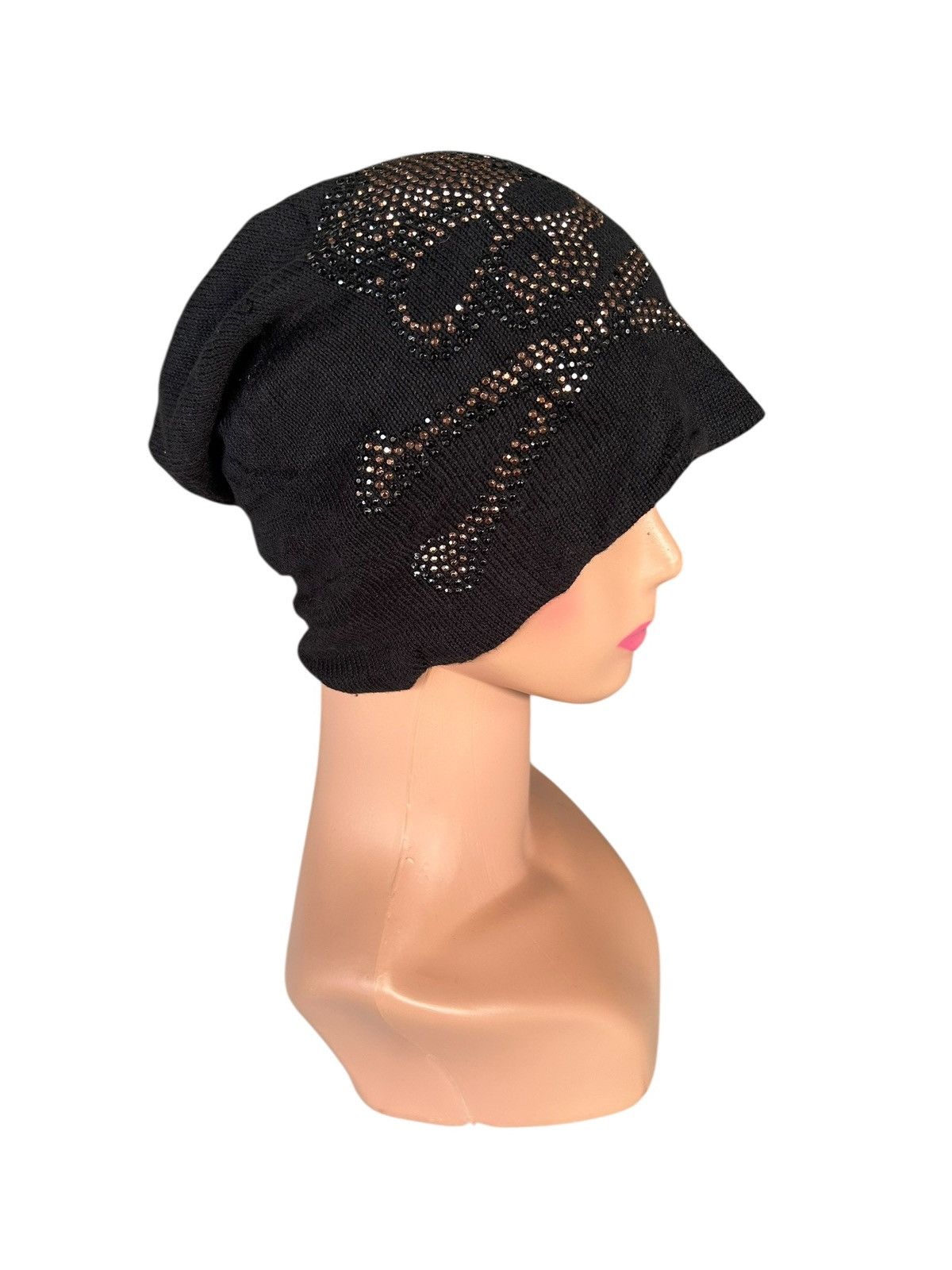 Japanese Brand × Kapital × Vintage Skull Japanese Punk Bondage Style Beanie Hats Size ONE SIZE - 3 Thumbnail