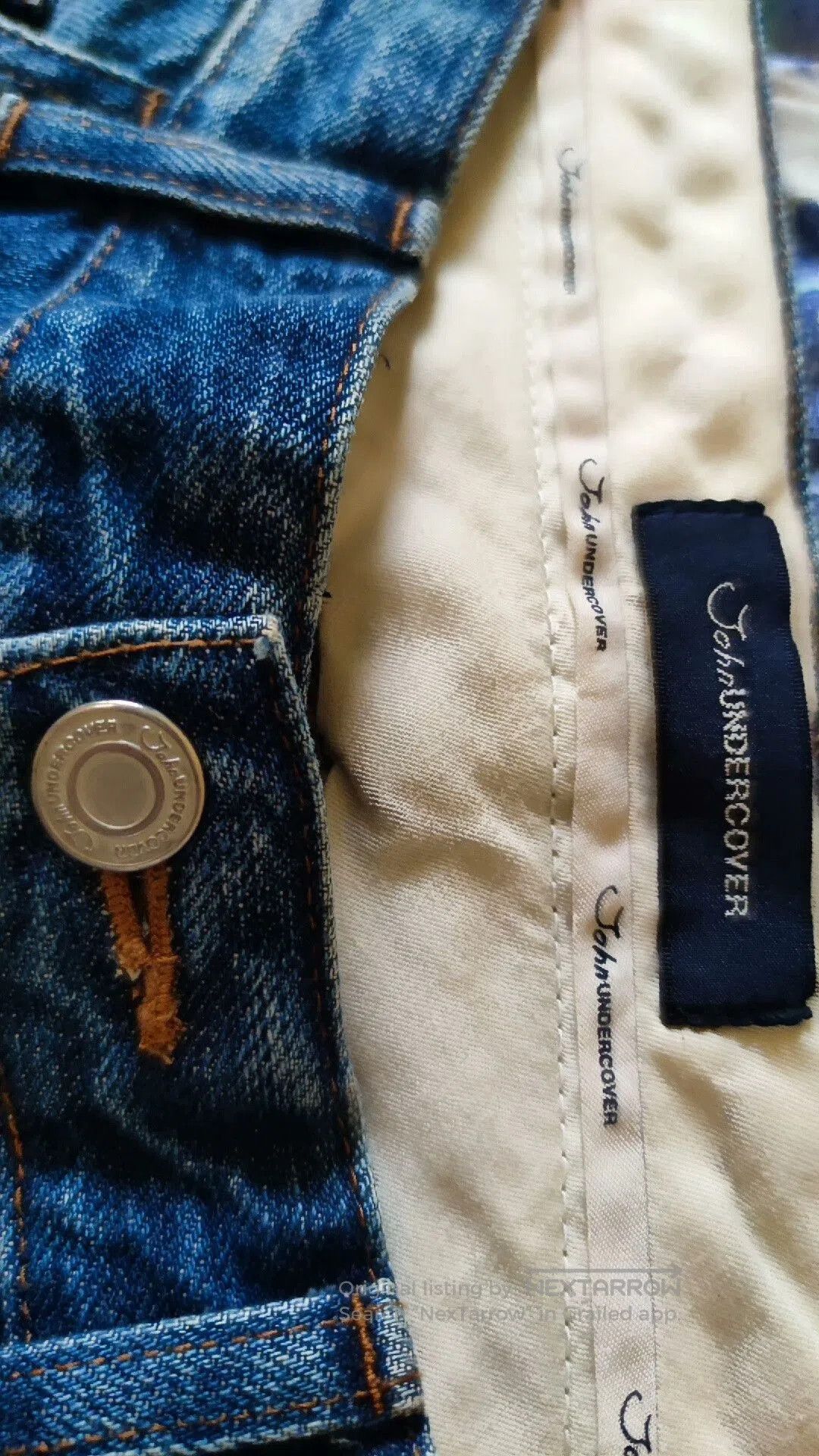 Undercover Limited Edition Denim Pants for Men. Size US 30 / EU 46 - 7 Thumbnail