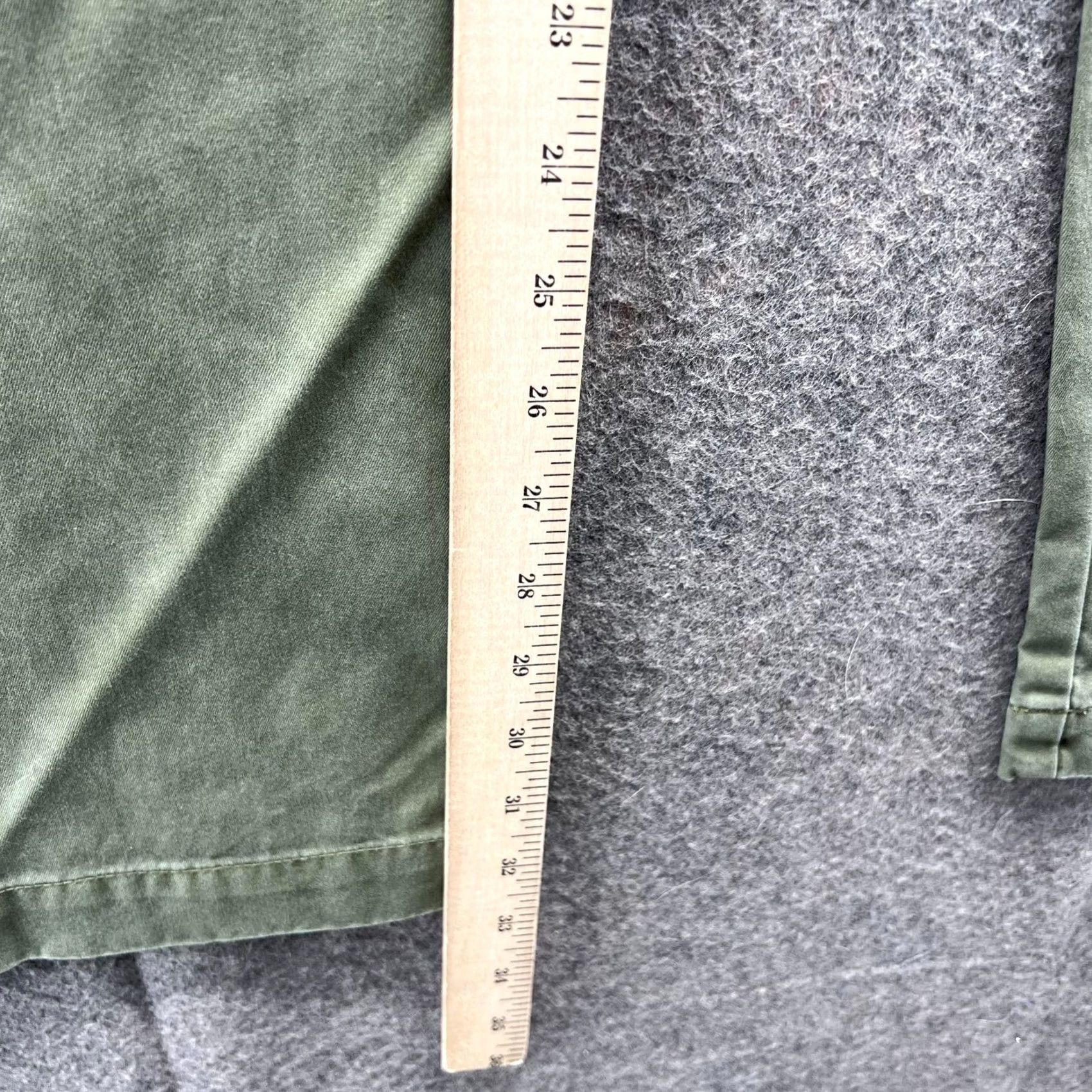 Vineyard Vines Vineyard Vines Pants Mens 34x32 Green Chino Flat Front Slim Fit Breaker Trouser Pants Size US 34 / EU 50 - 6 Thumbnail