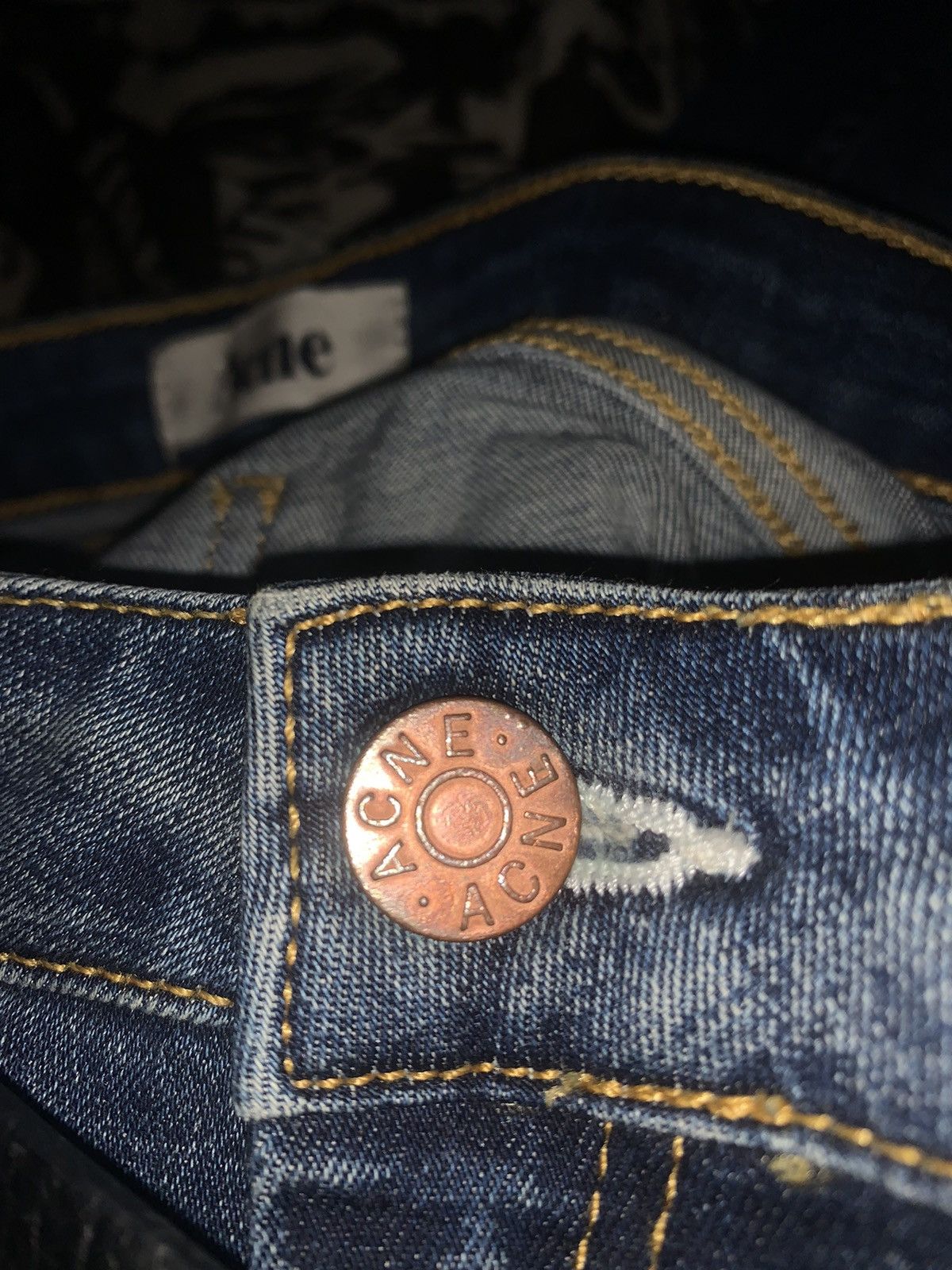 Acne Studios 💥Archive Acne Studios Stretch Skinny Denim Size 28" / US 6 / IT 42 - 6 Thumbnail