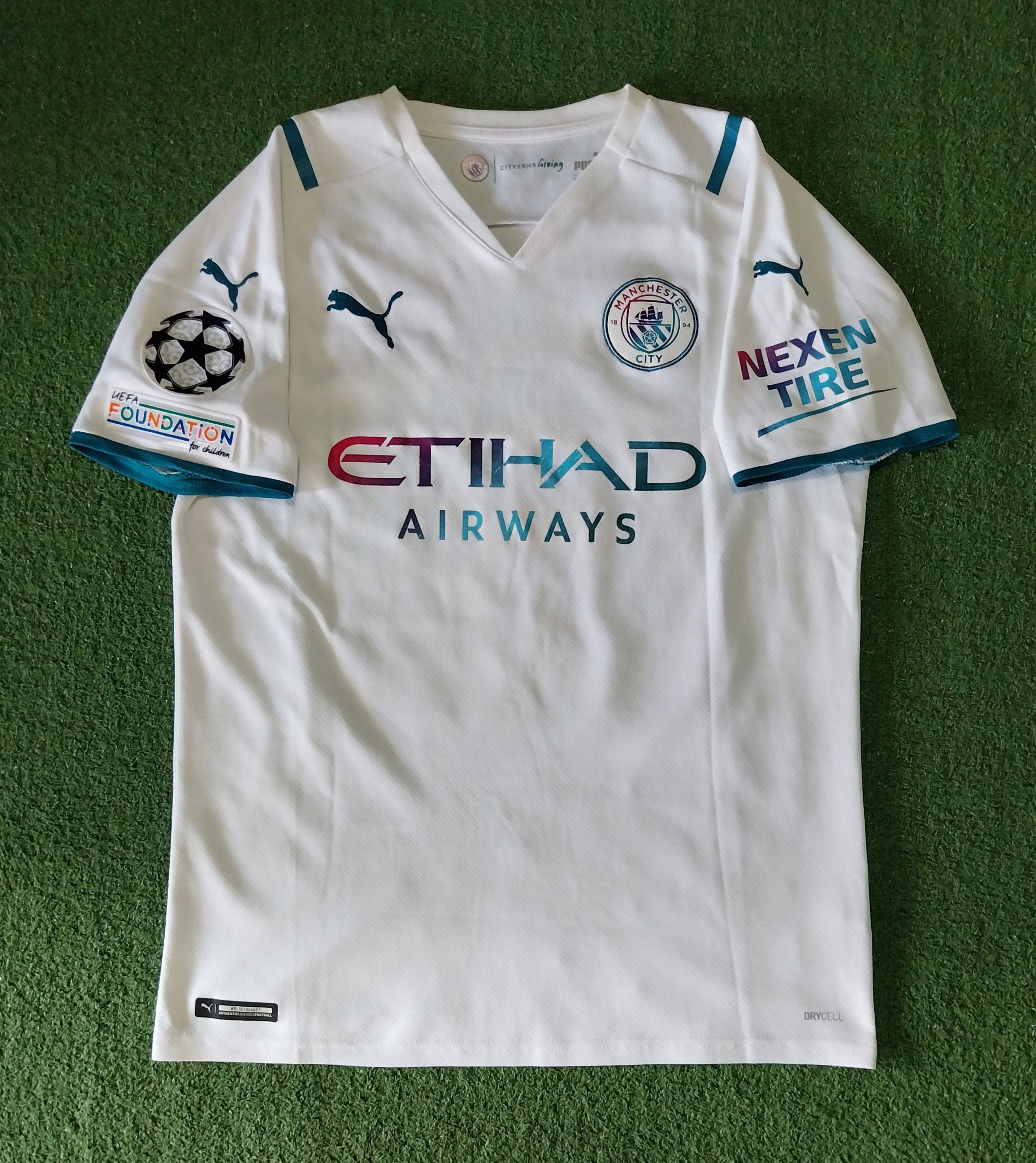 Puma Manchester city away 2021/2022 cole palmer jersey football Size US M / EU 48-50 / 2 - 1 Thumbnail