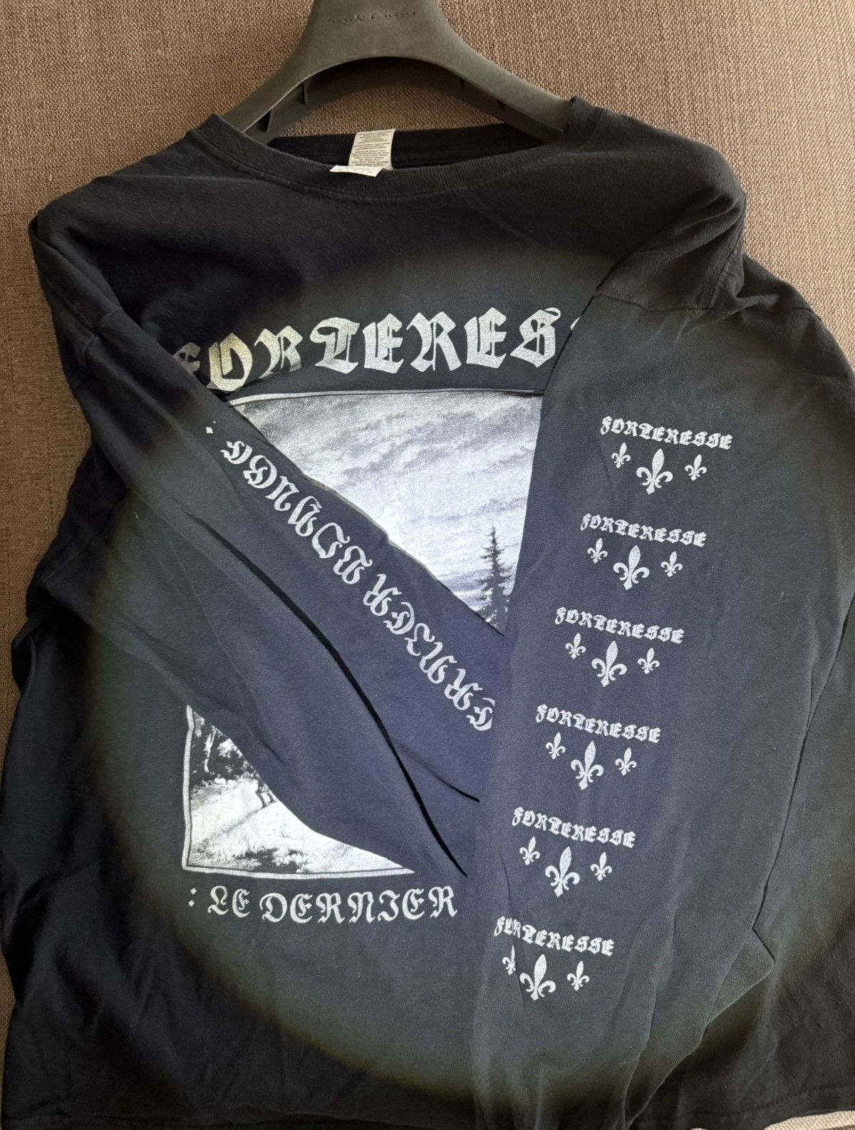 Band Tees Burzum style longsleeve Size US L / EU 52-54 / 3 - 7 Thumbnail