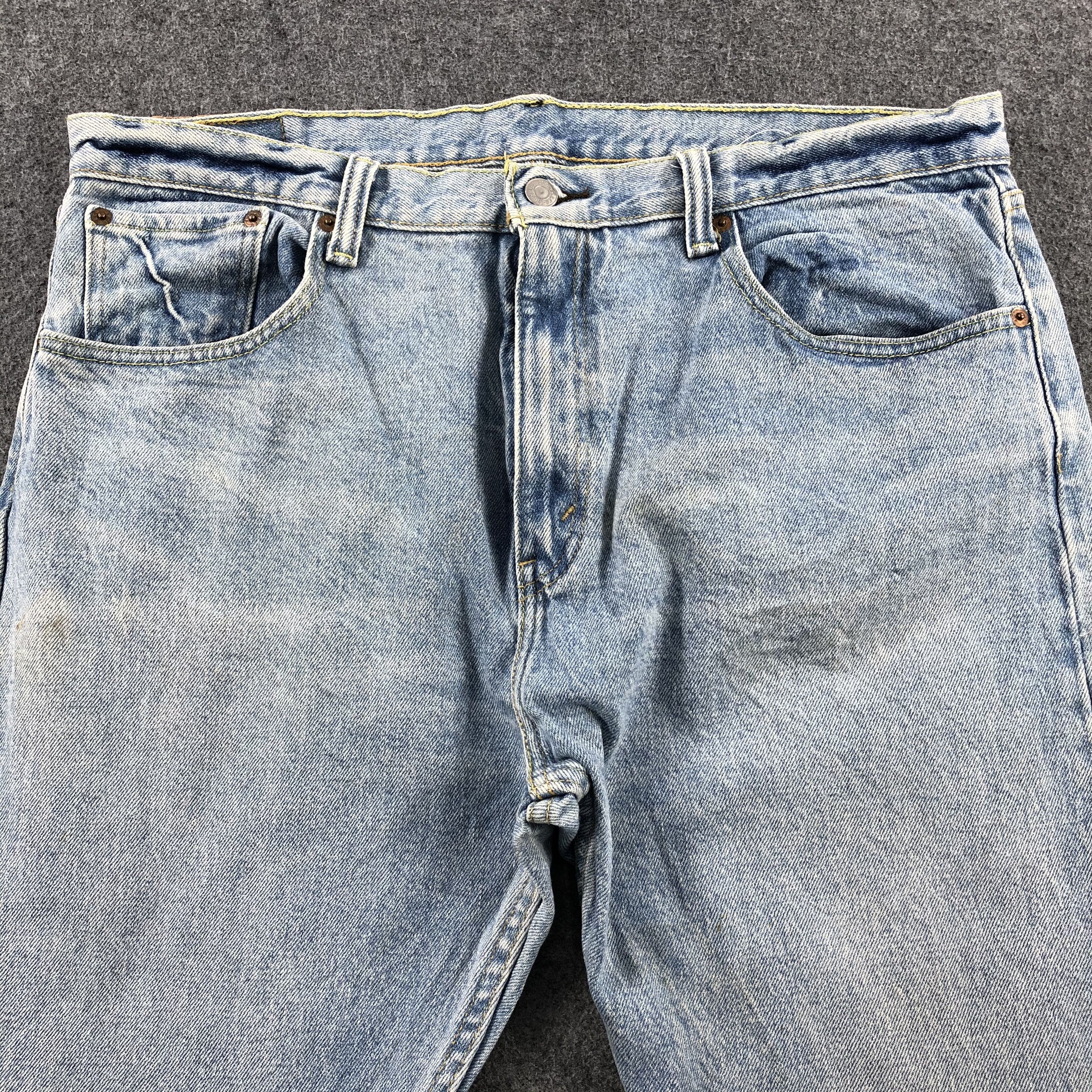 Levi's × Vintage Vintage Light Wash Levis 512 Jeans-JM1830 Size US 37 - 8 Thumbnail