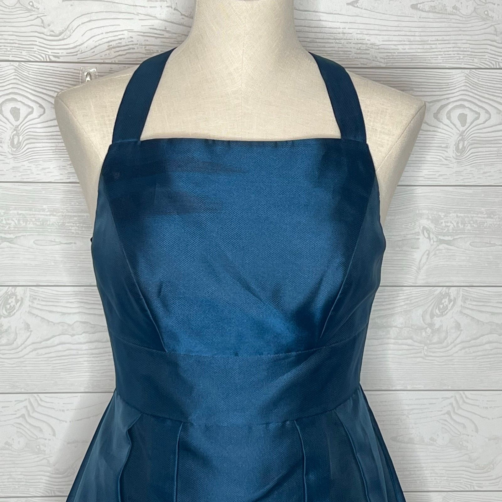 After Six After Six “Mousseline” midi navy formal dress Size 6 Size M / US 6-8 / IT 42-44 - 5 Thumbnail