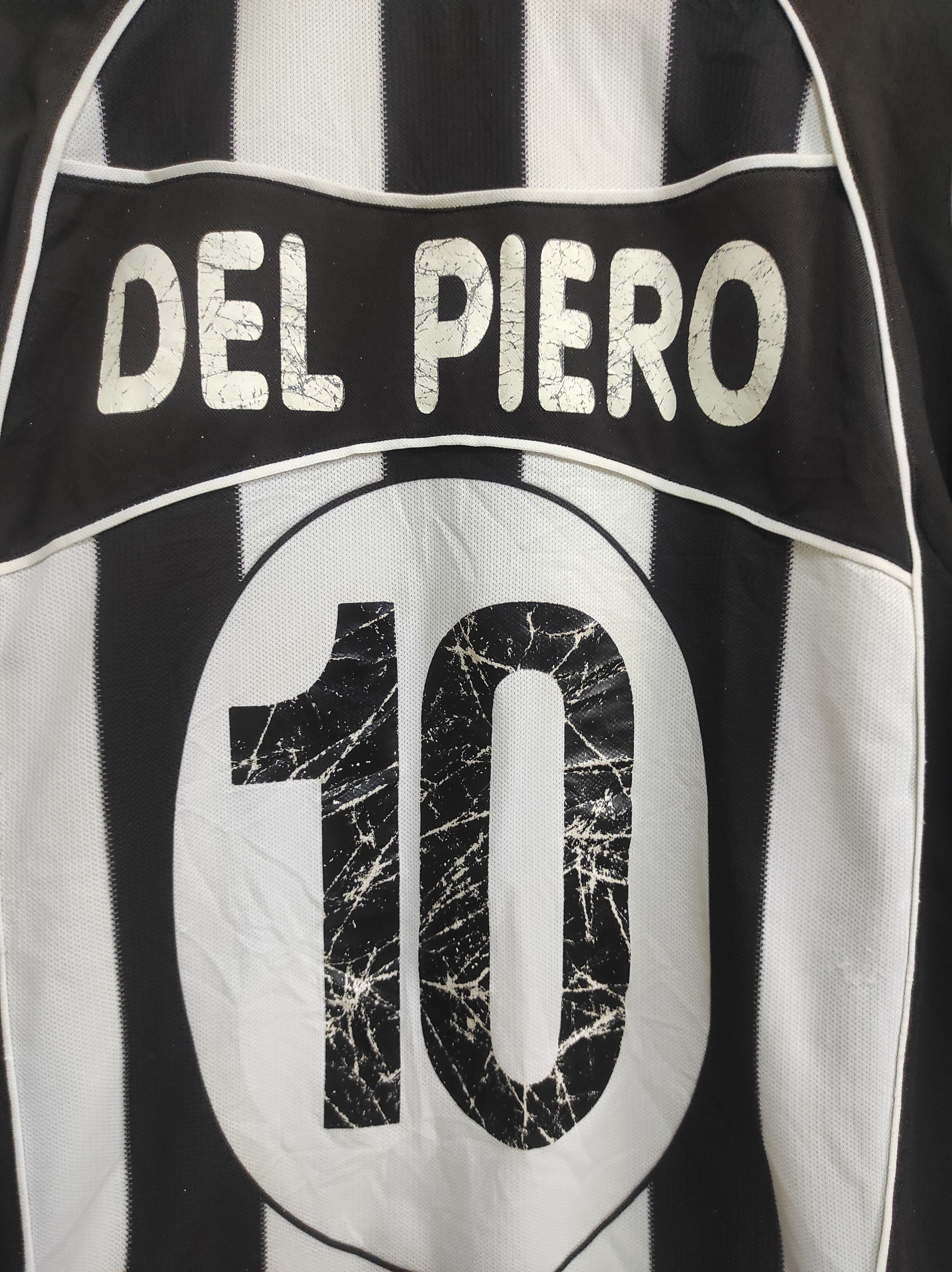 Lotto Sport Vintage Juventus Del Piero 2002-2003 Home Jersey Size US XL / EU 56 / 4 - 8 Thumbnail