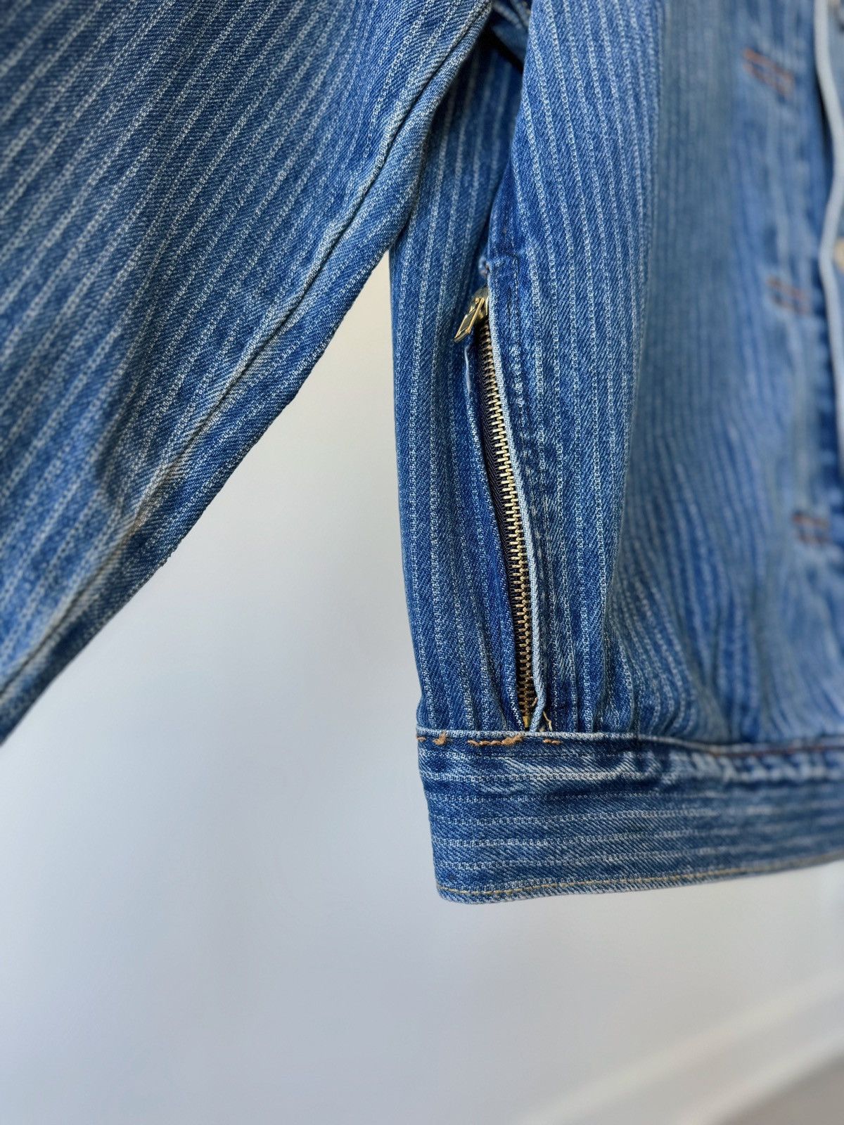 Levi's Levi’s Striped Denim Jacket – Men’s M Size US M / EU 48-50 / 2 - 4 Thumbnail