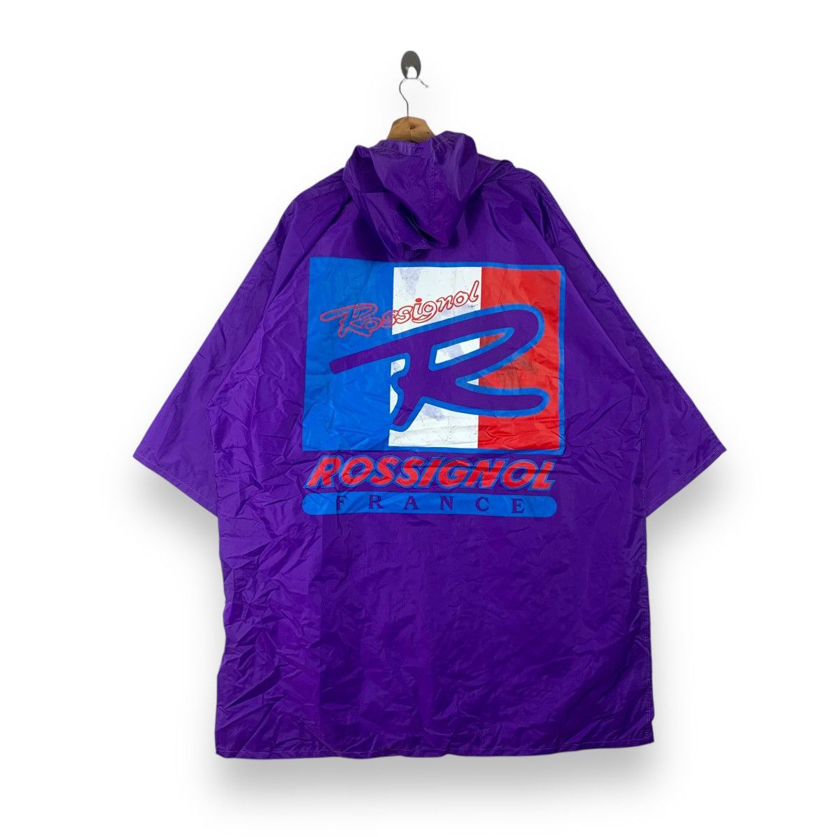 Rossignol Vintage 90’s ROSSIGNOL France Oversized Purple Hooded Size 3XL / US 20-22 - 1 Thumbnail
