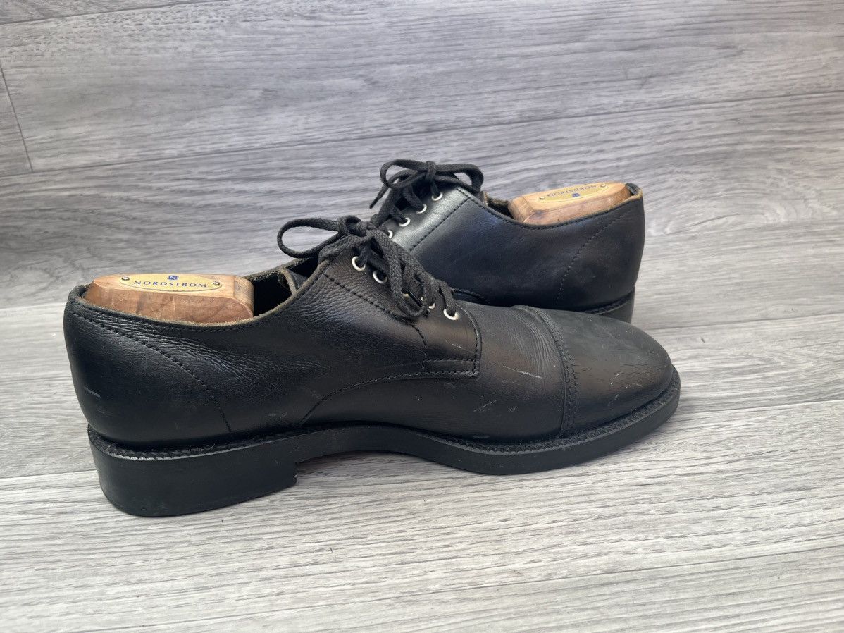 Comme des Garcons Commes des garcon rubber toe black leather derby shoes Size US 10 / EU 43 - 9 Thumbnail