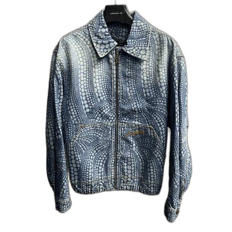 Louis Vuitton Louis Vuitton Blue Denim Pumpkin Pattern Jacket Size US M / EU 48-50 / 2 - 1 Thumbnail
